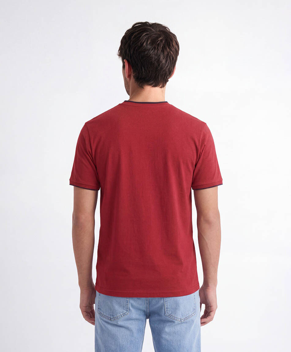 Polera hombre contraste