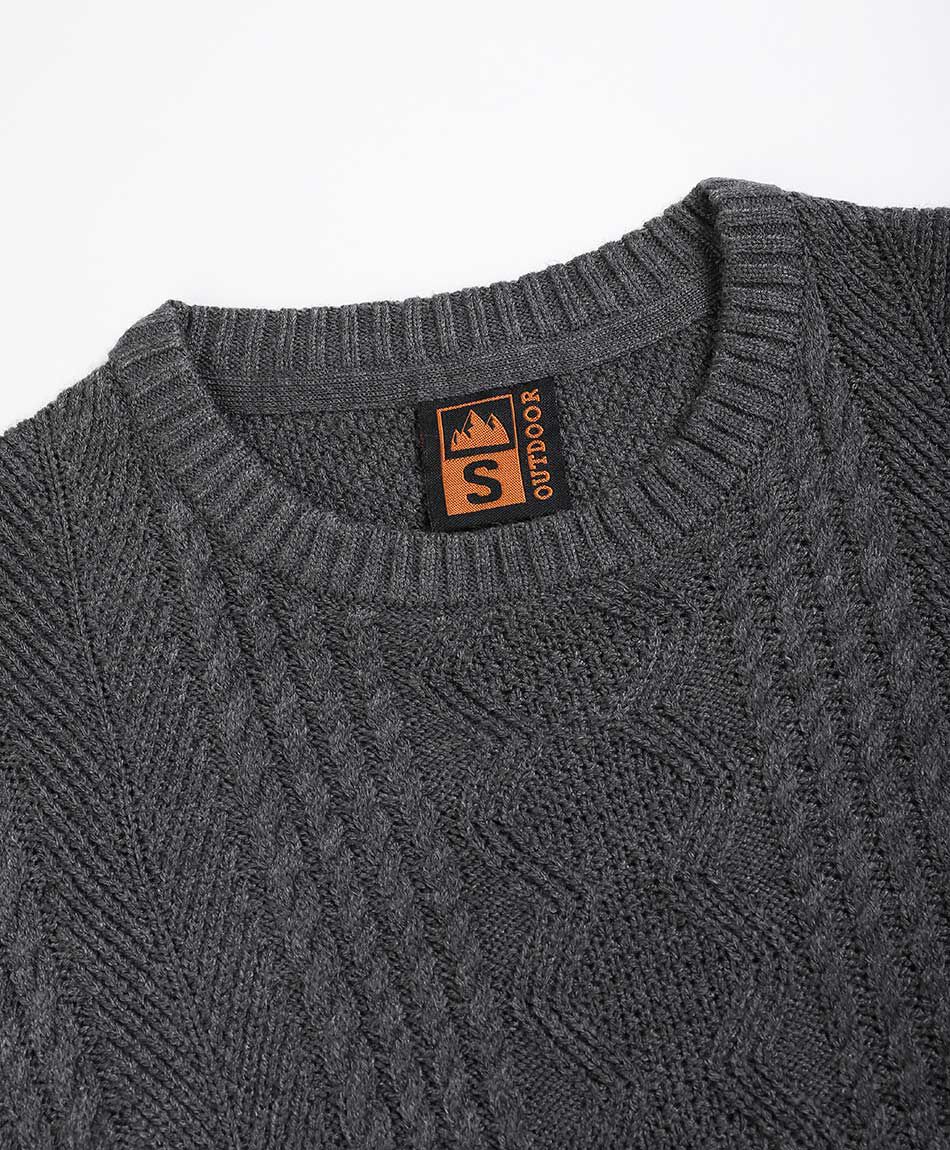 Sweater hombre jacquard lineal