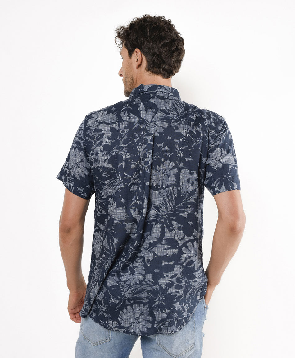 Camisa hombre estampada