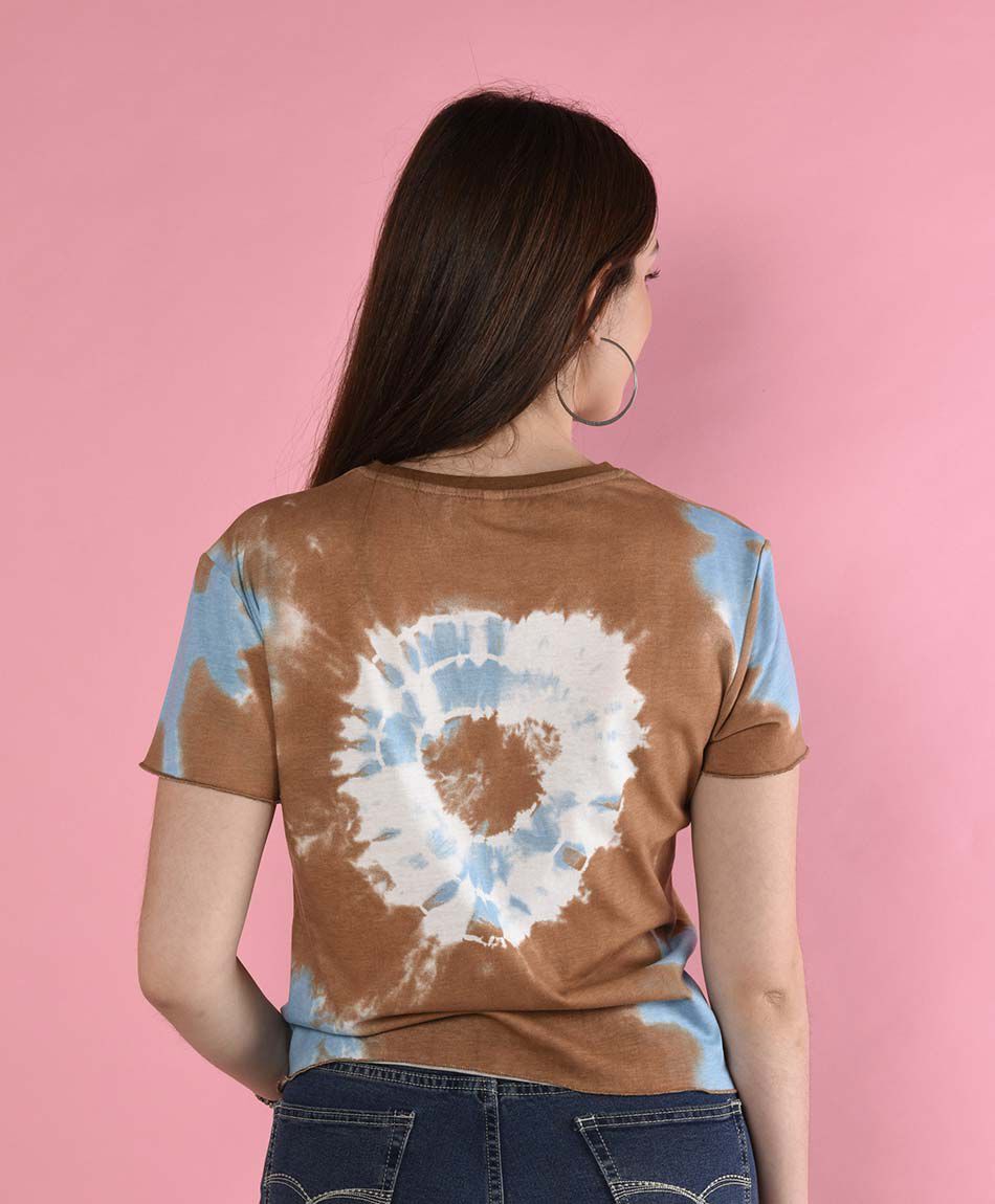 Polera tie dye degrade