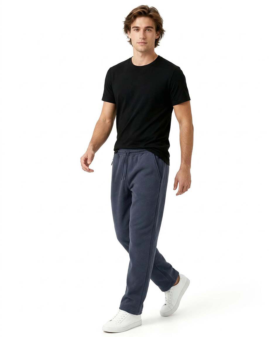 Pantal&oacute;n deportivo hombre rectos navy