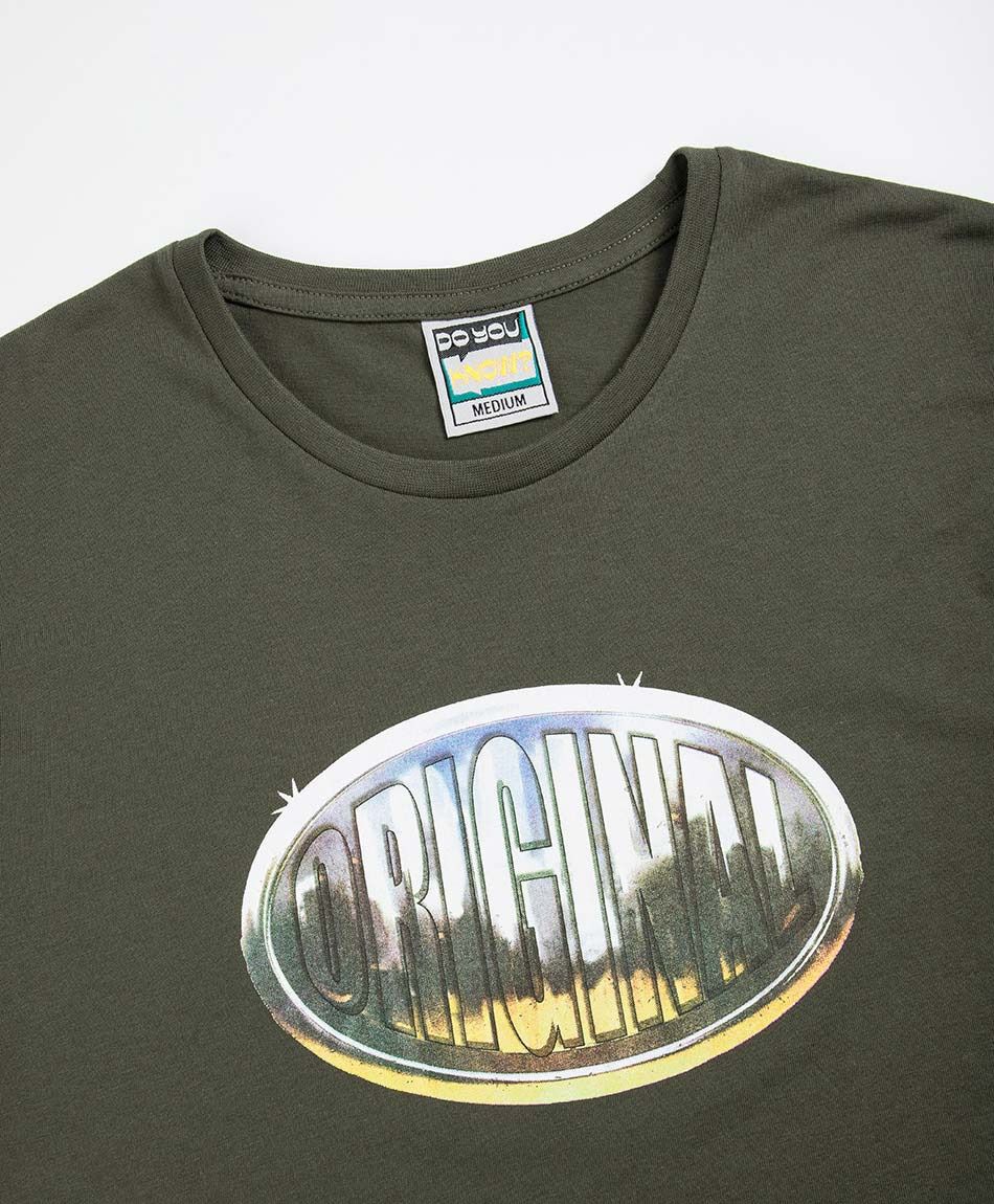 Polera hombre original green