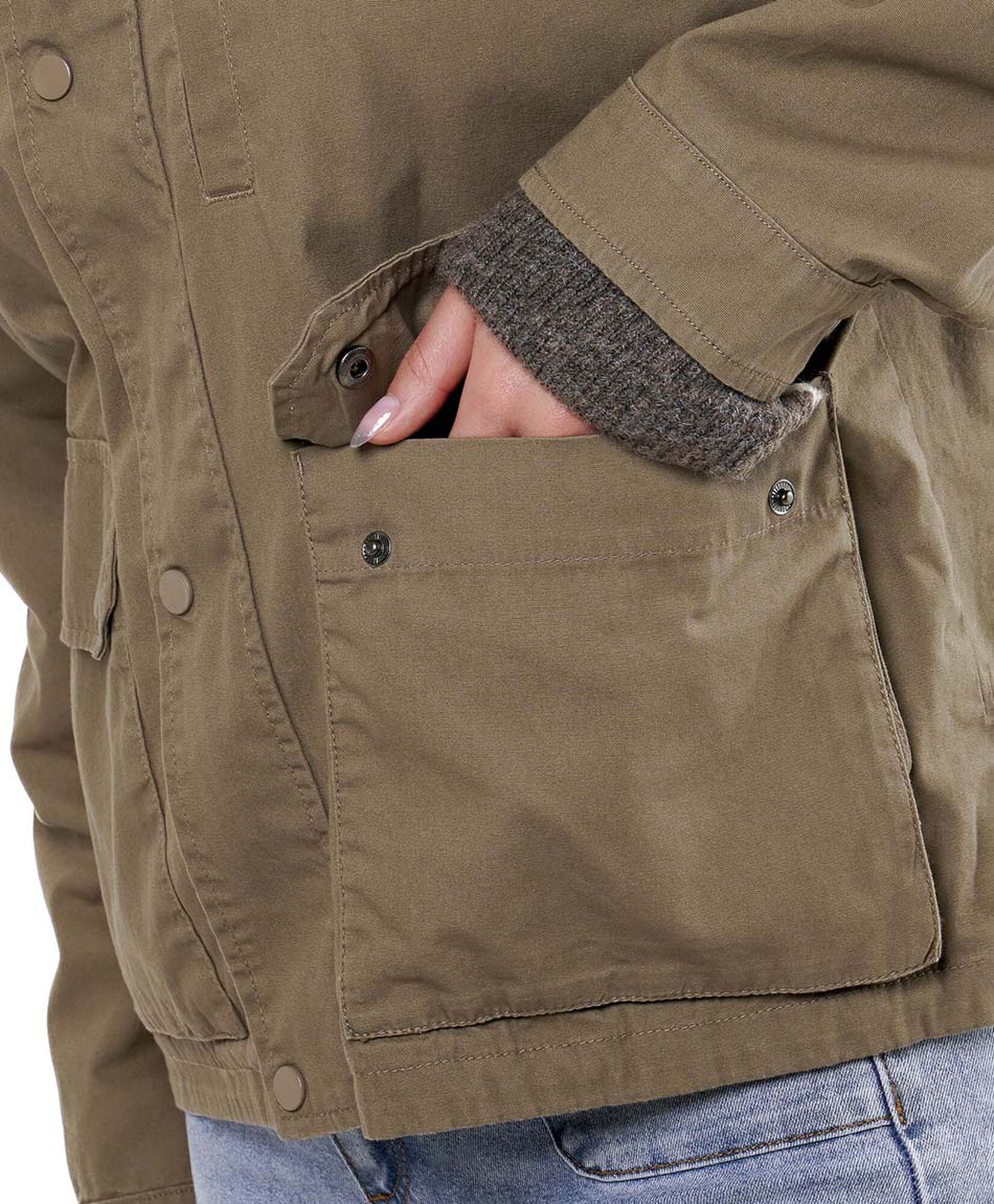 Chaqueta mujer cuello corderoy Chaqueta mujer cuello corderoy