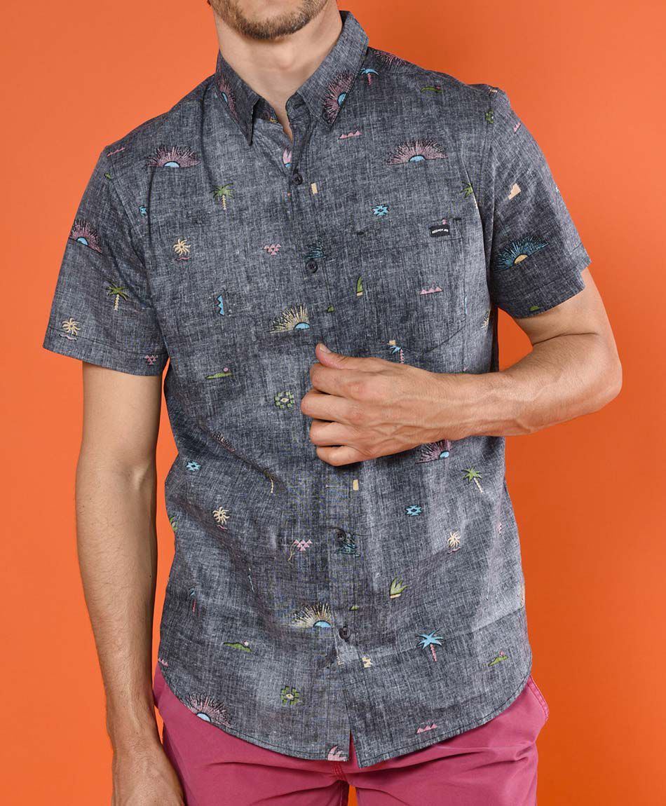 Camisa dise&ntilde;o manga corta