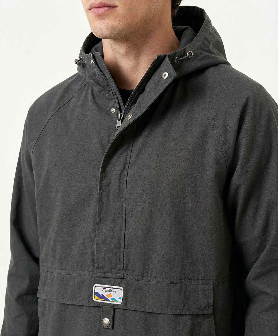 Chaqueta hombre outdoor gris oscuro
