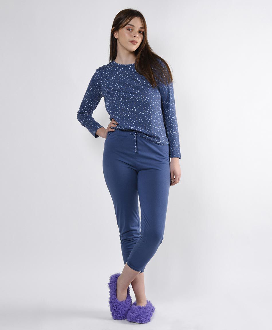 Pijama mujer puntos