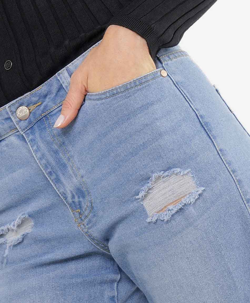 Jeans mujer wide leg
