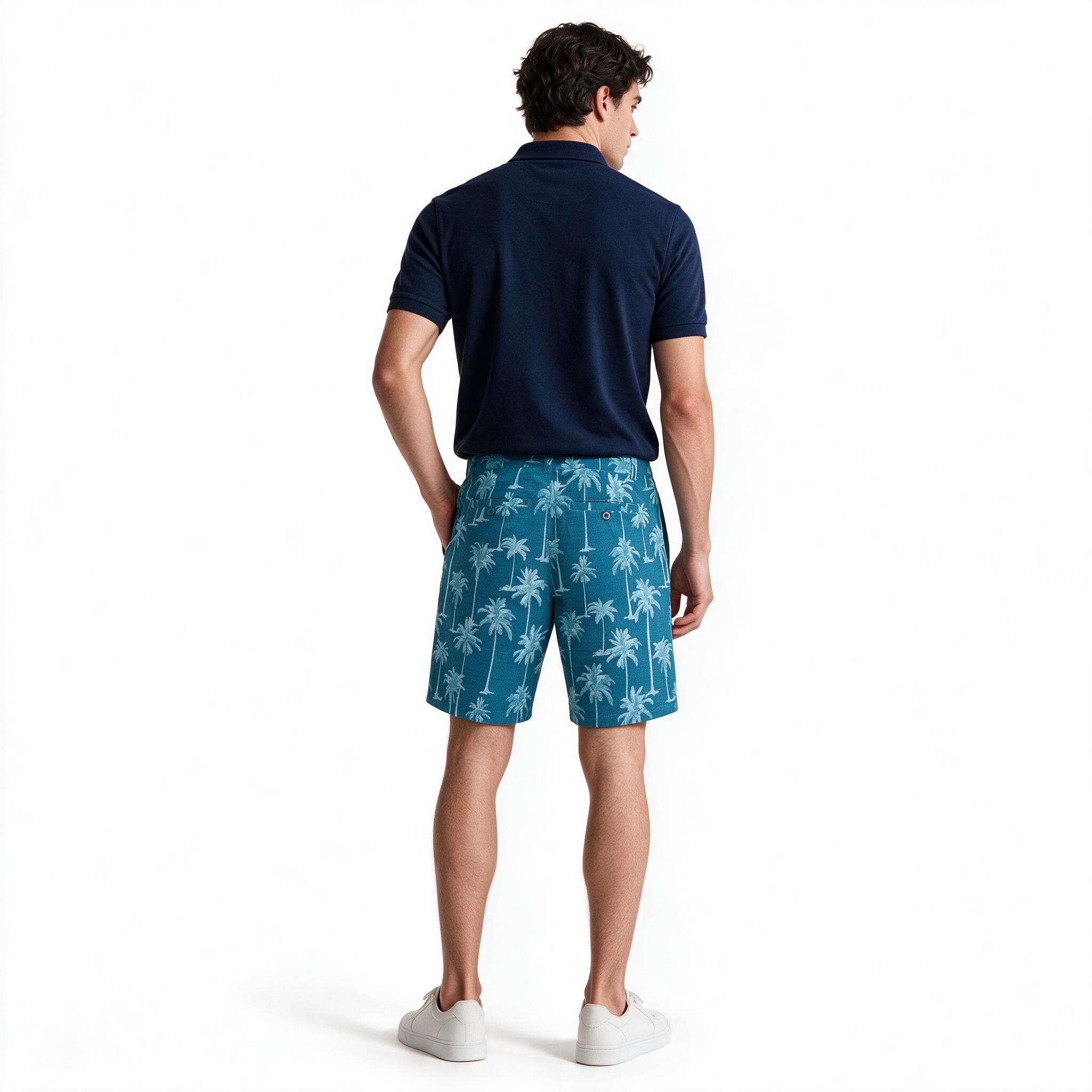 Bermuda hombre surf palmeras