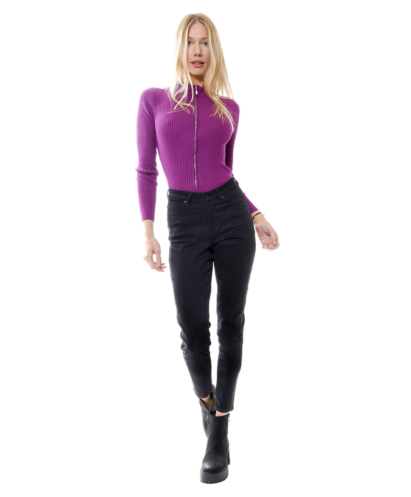 Jeans banda strass Jeans banda strass