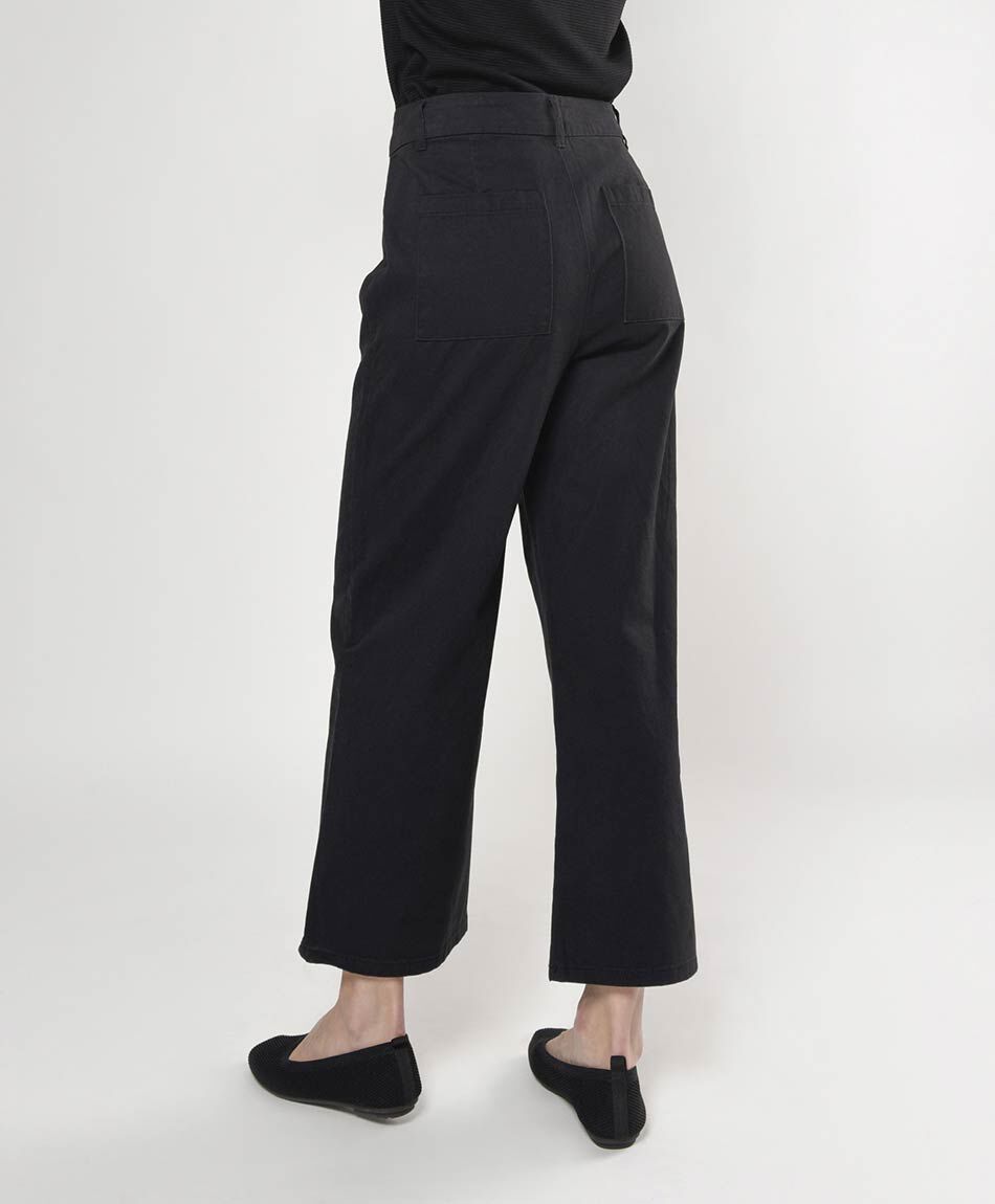 Pantal&oacute;n mujer liso wide