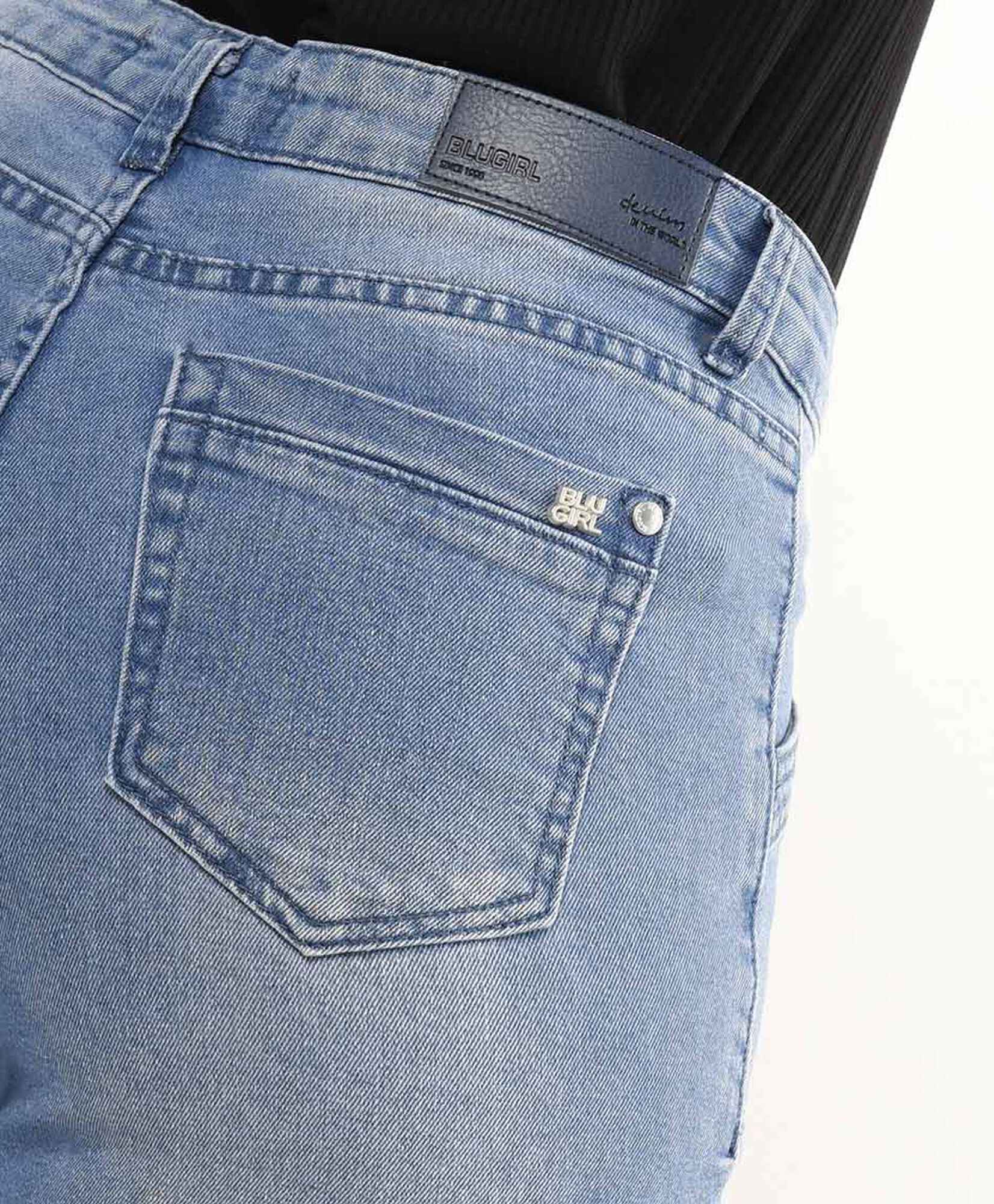 Jeans mujer botones wide Jeans mujer botones wide