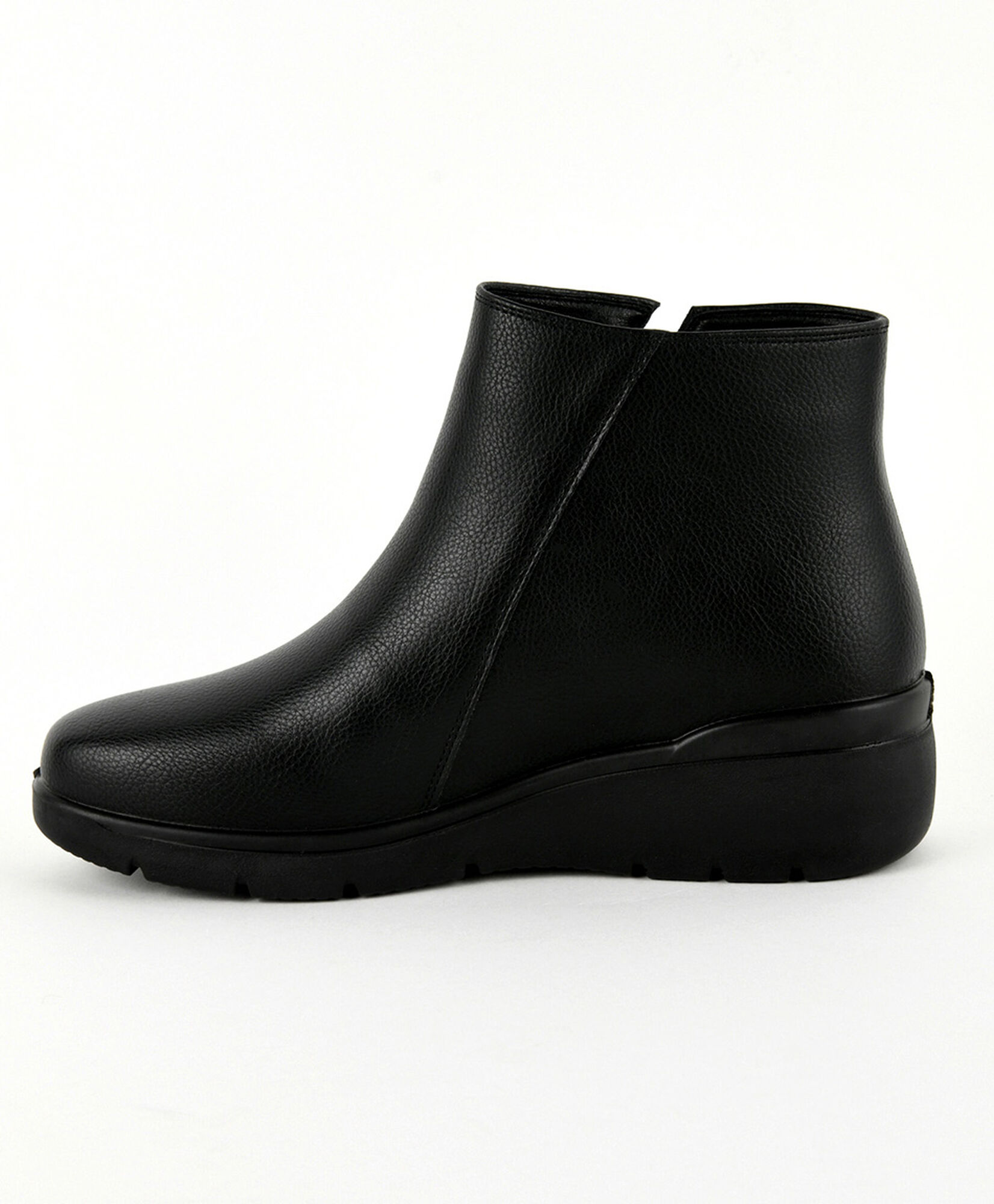 Botín mujer liso cierre Botín mujer liso cierre