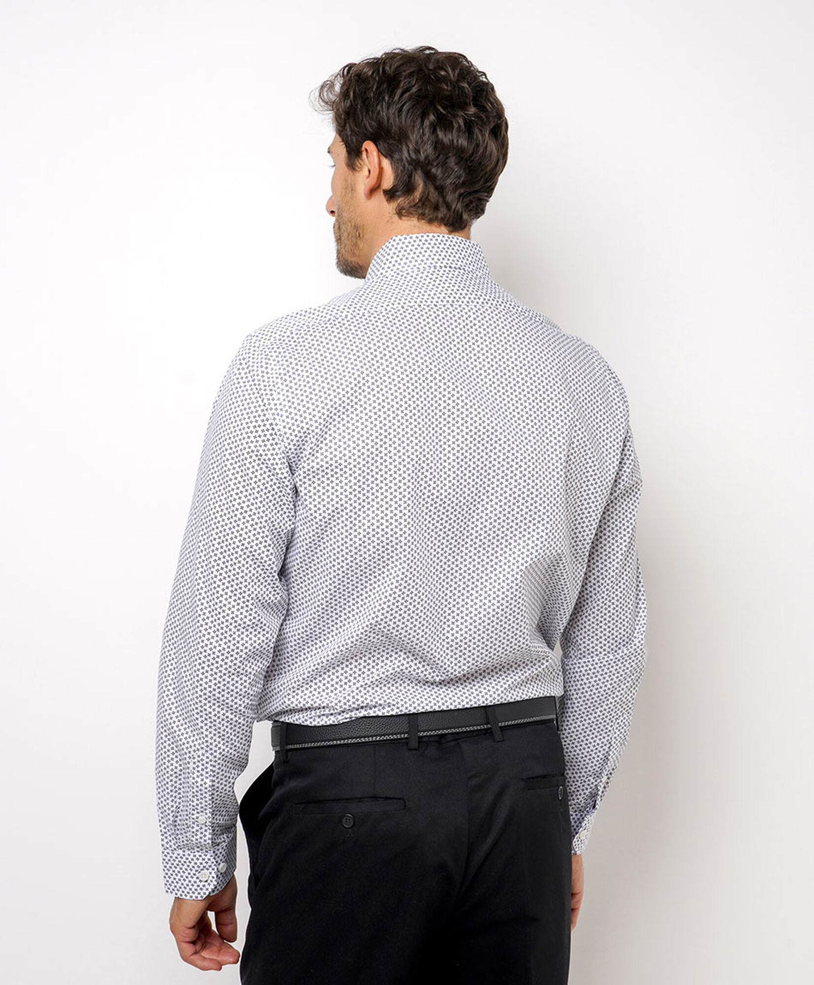 Camisa hombre formal diseño flores Camisa hombre formal diseño flores