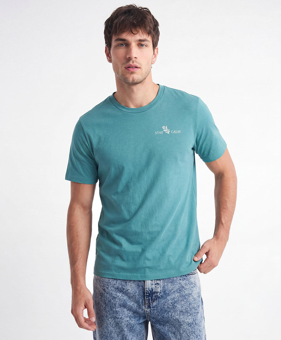 Polera hombre stay calm