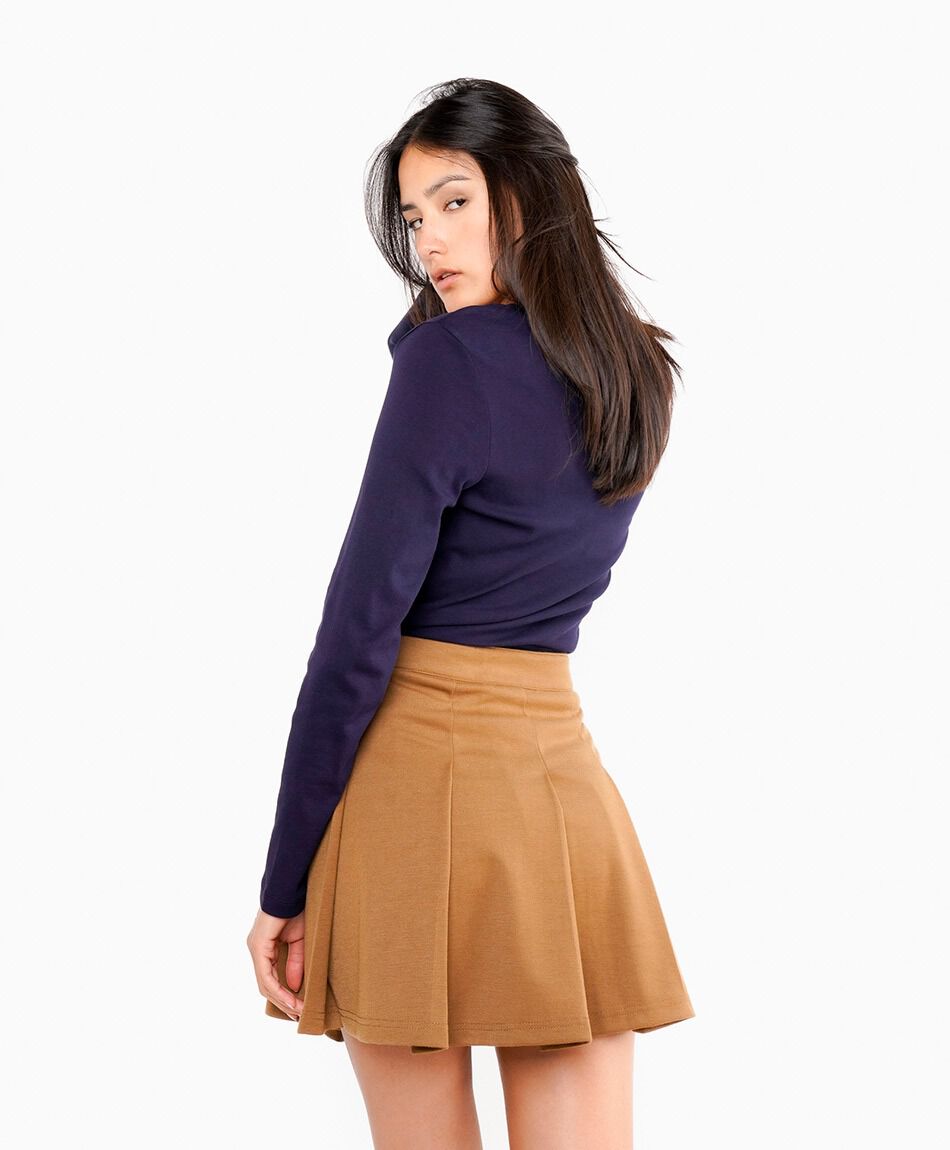 Mini falda mujer pinzas