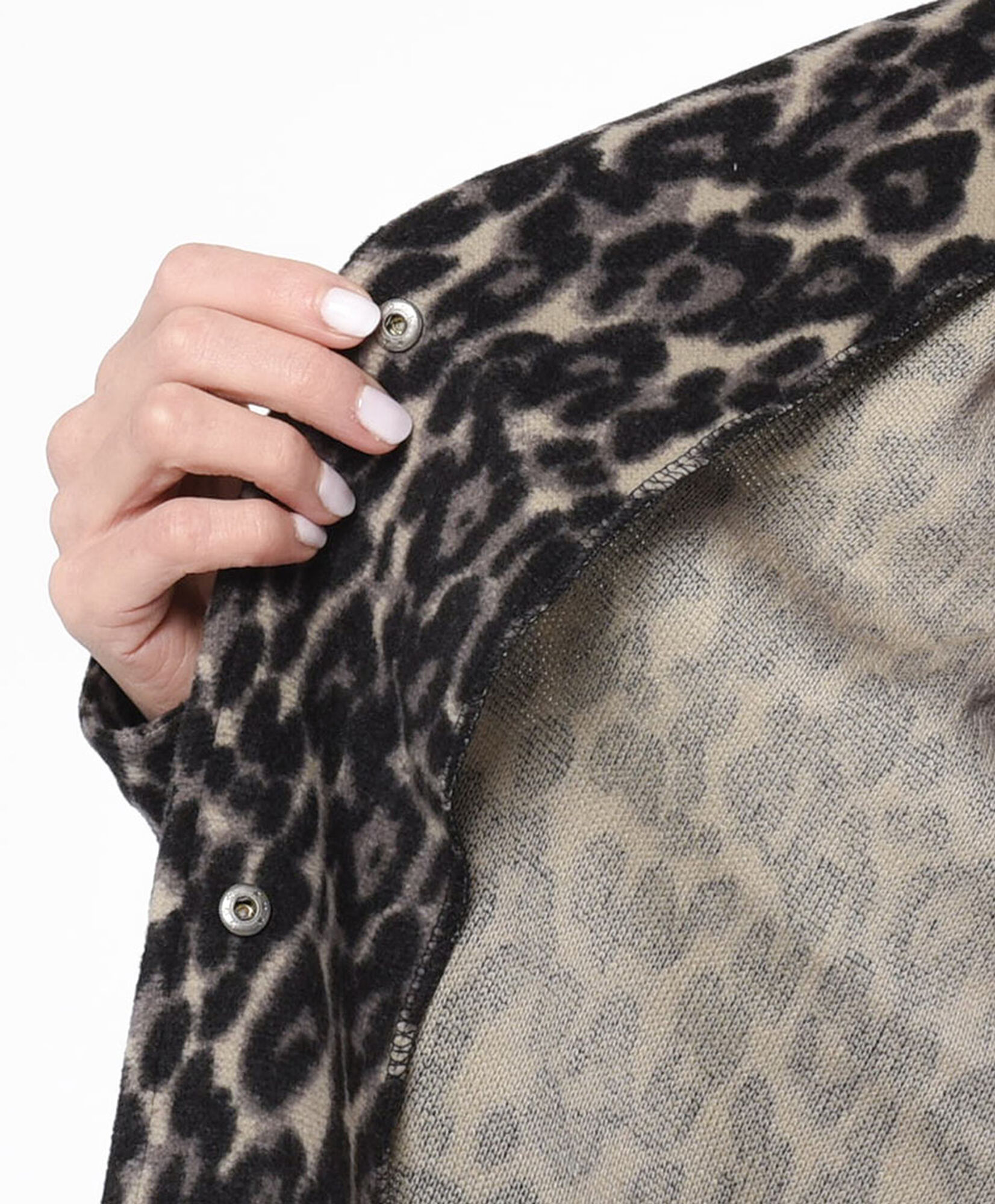Chaqueta mujer polar animal print Chaqueta mujer polar animal print
