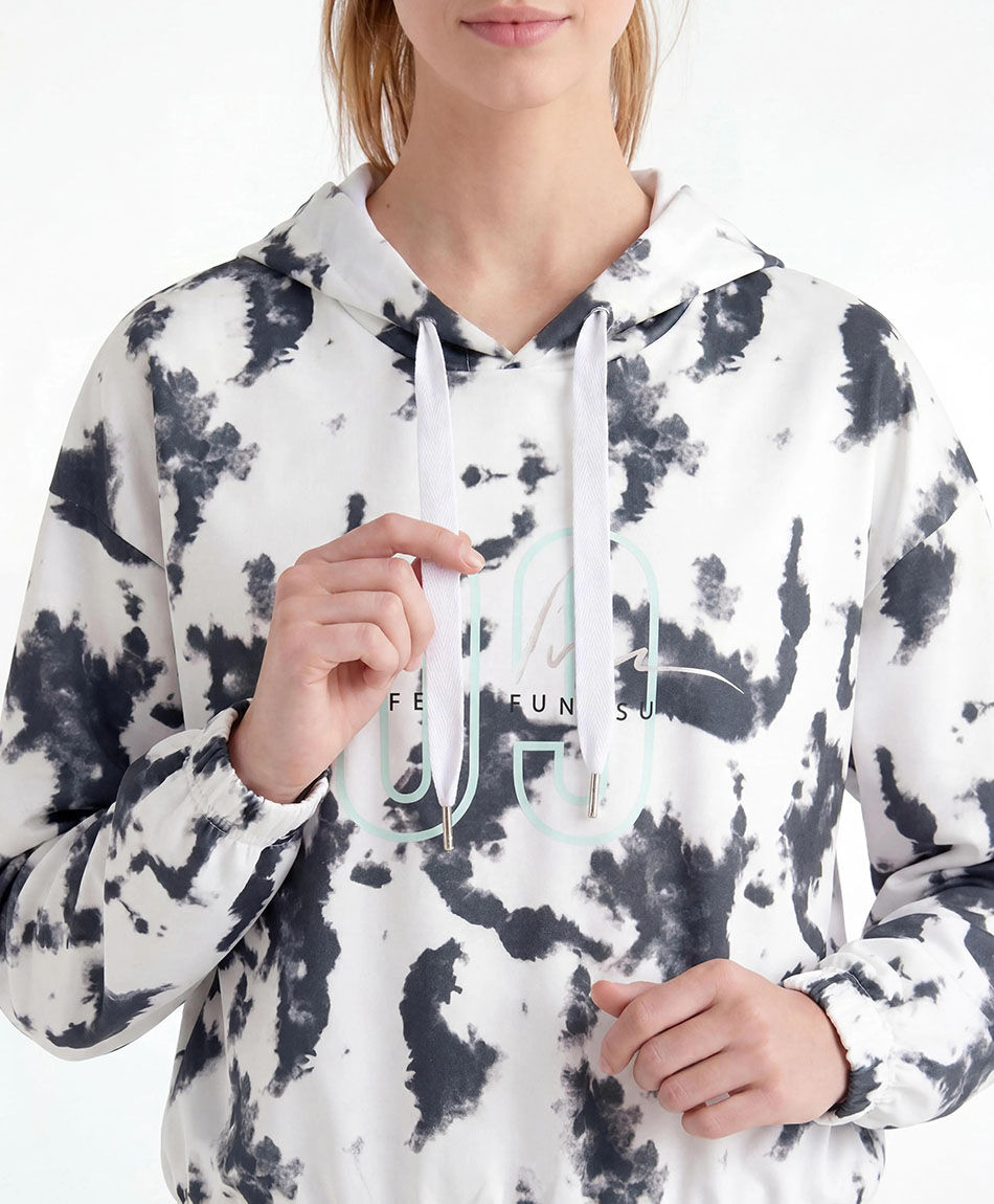 Poler&oacute;n deportivo mujer tie dye
