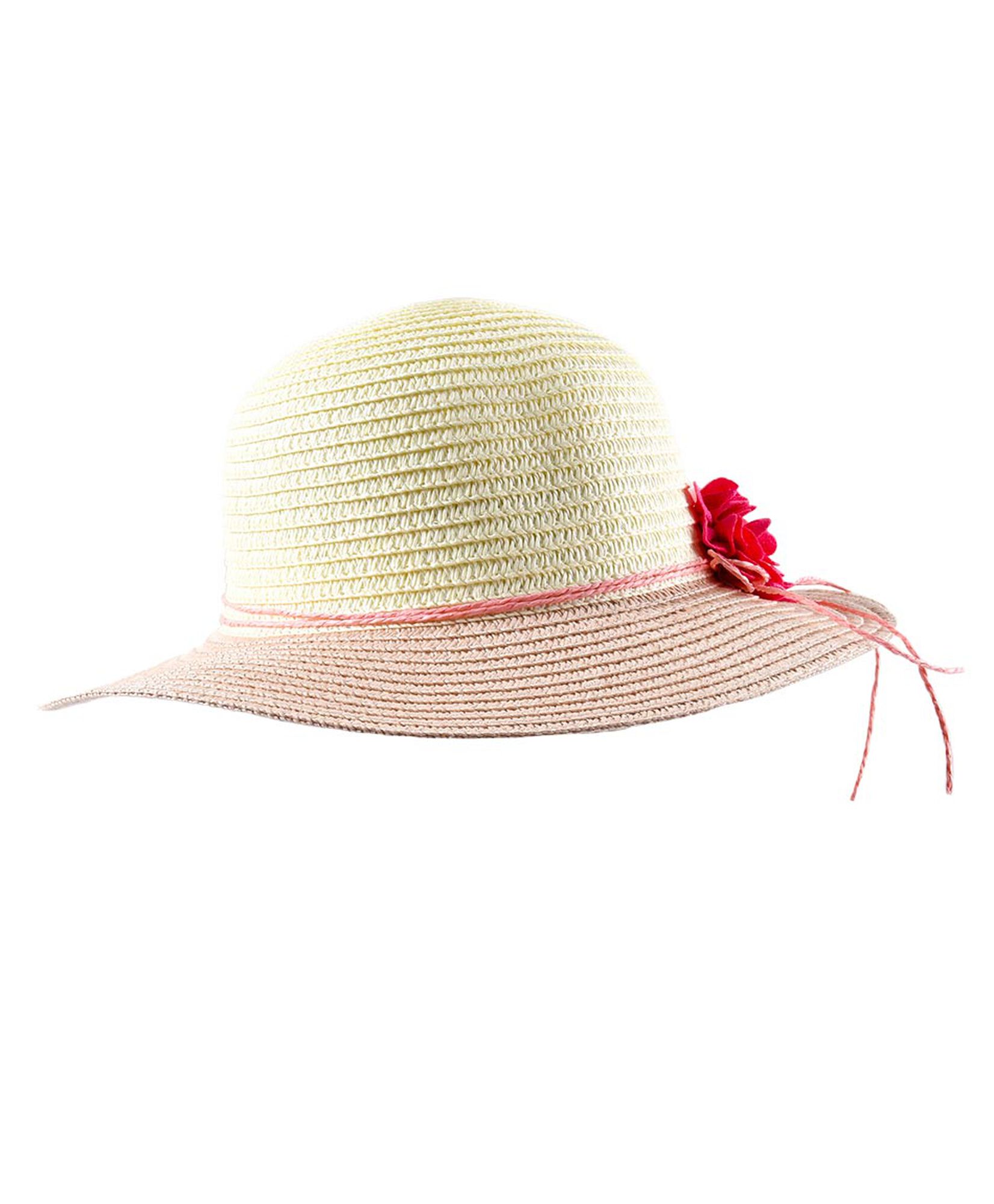 Sombrero flores copa redonda Sombrero flores copa redonda