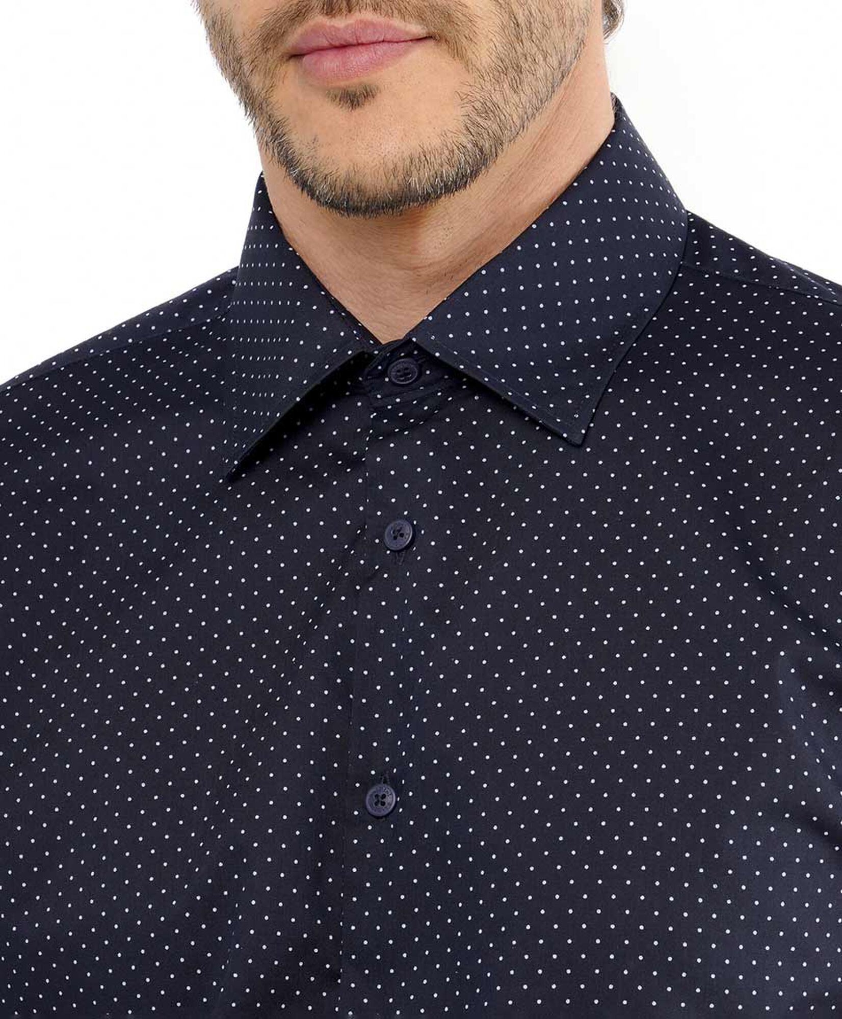 Camisa hombre formal puntos Camisa hombre formal puntos