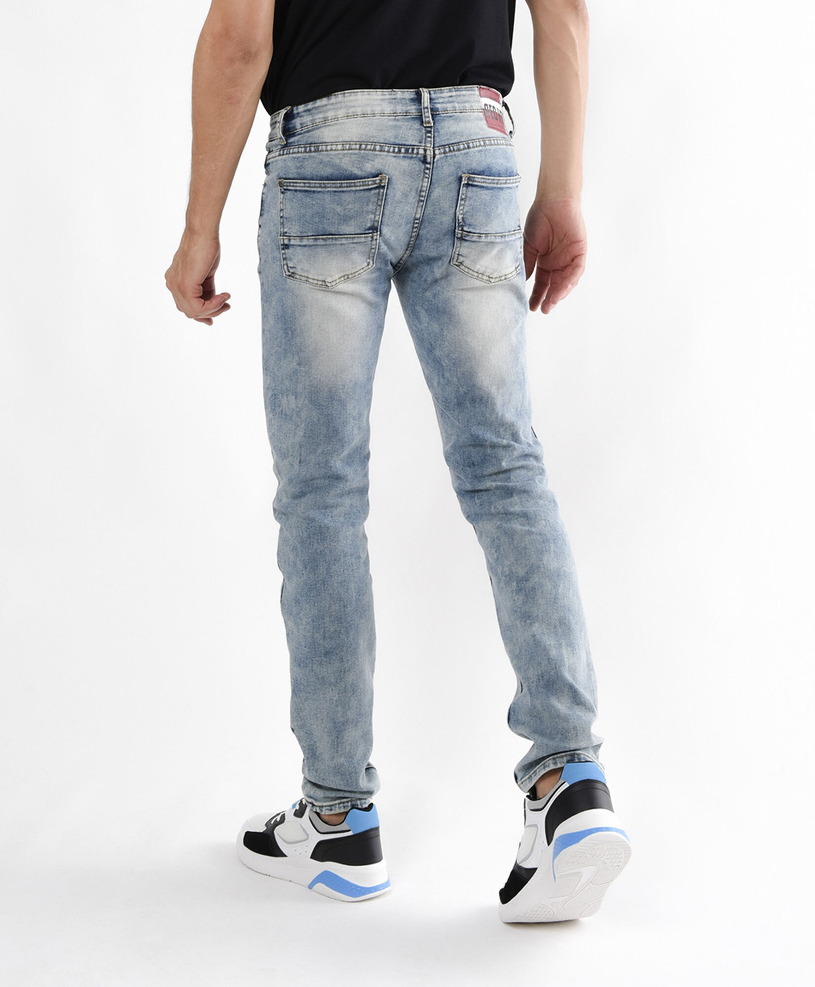 Jeans hombre rasgado skinny fit Jeans hombre rasgado skinny fit