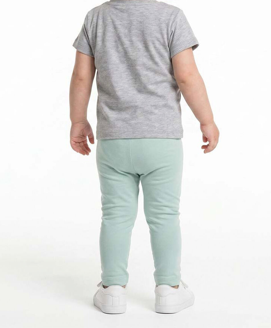 Leggins beb&eacute; parche cereza