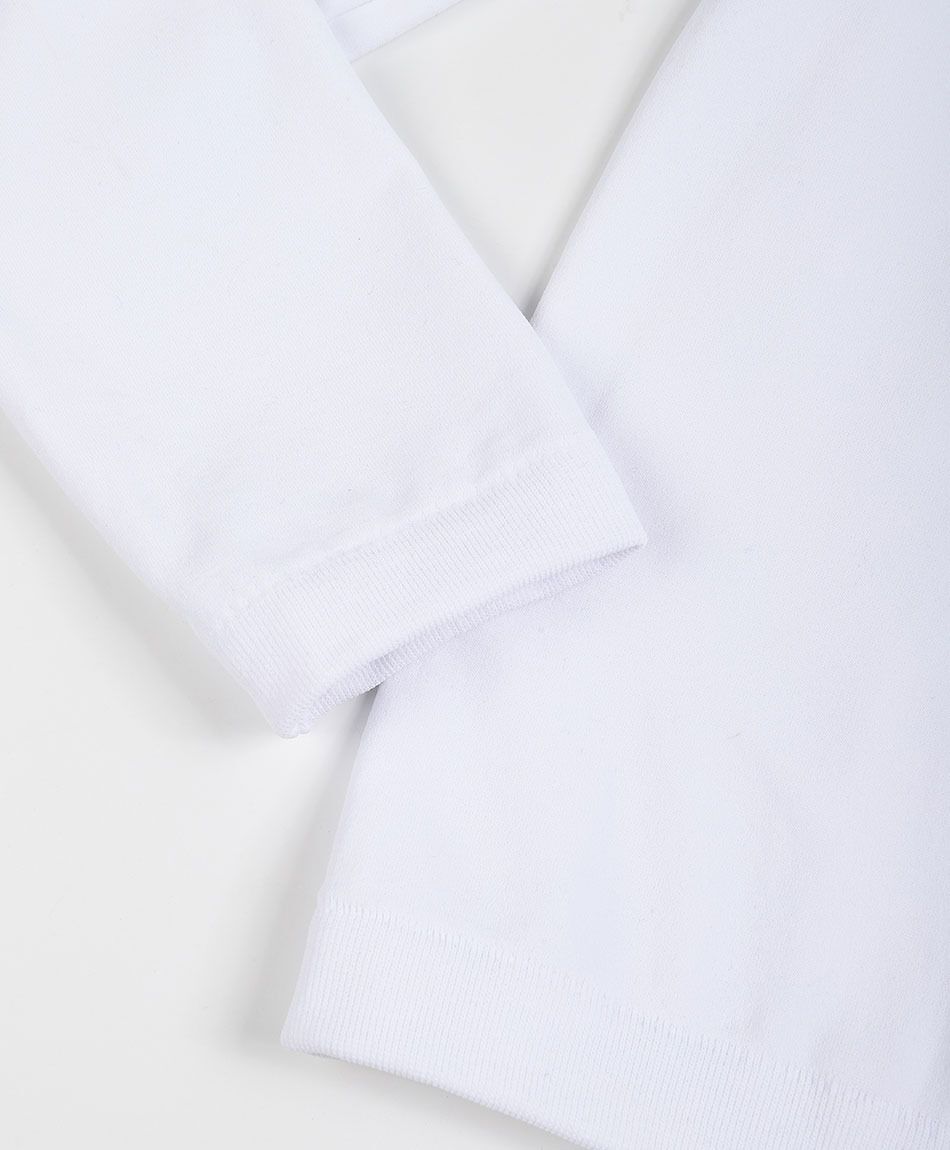 Camiseta mujer polar lisa white