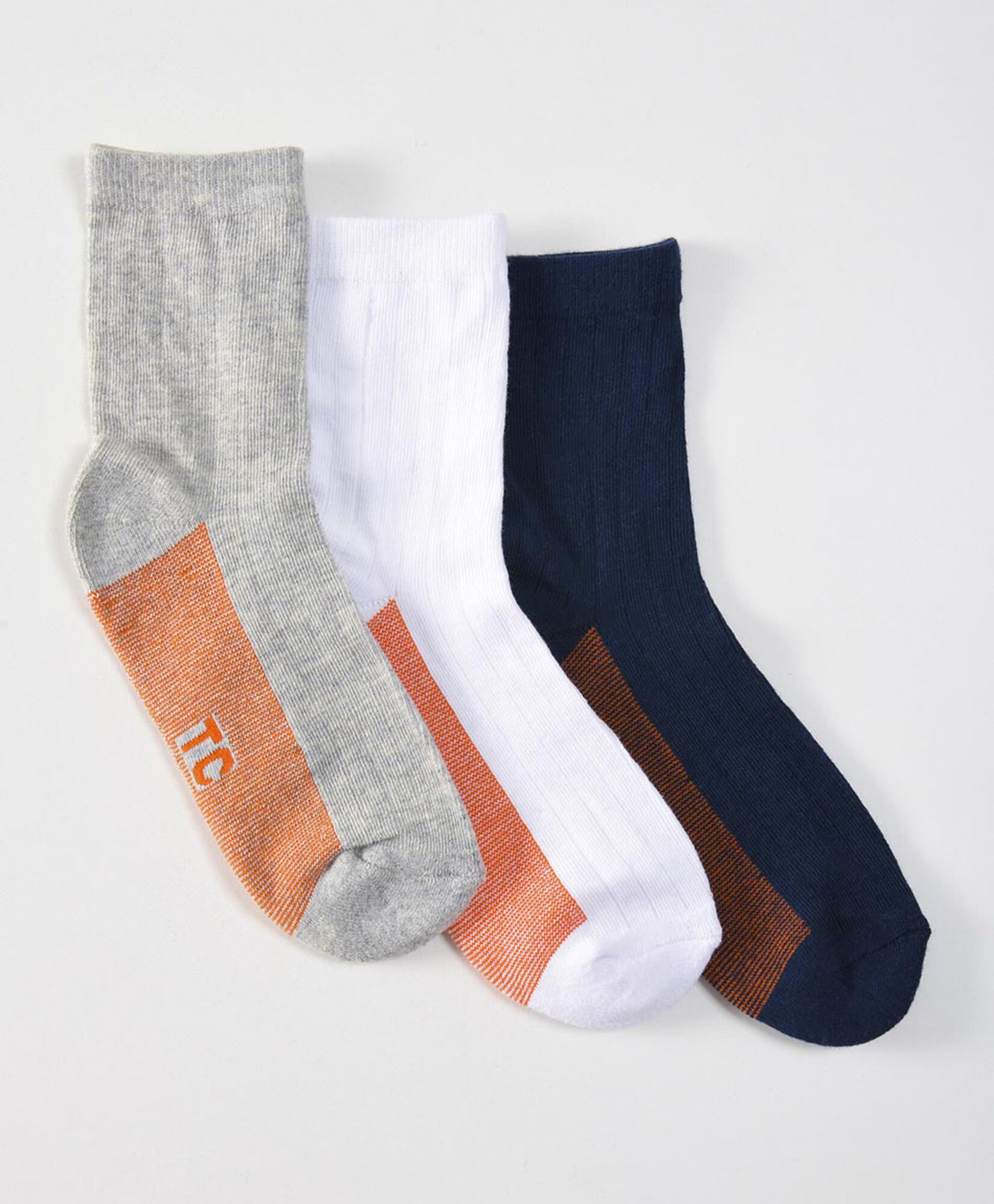 Pack 3 calcetines escolares deportivos Pack 3 calcetines escolares deportivos