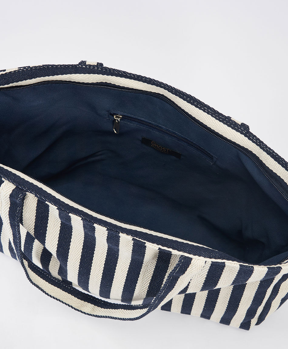 Bolso playa mujer l&iacute;neas