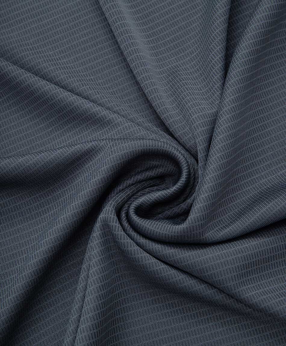 Polera deportiva hombre lisa gris