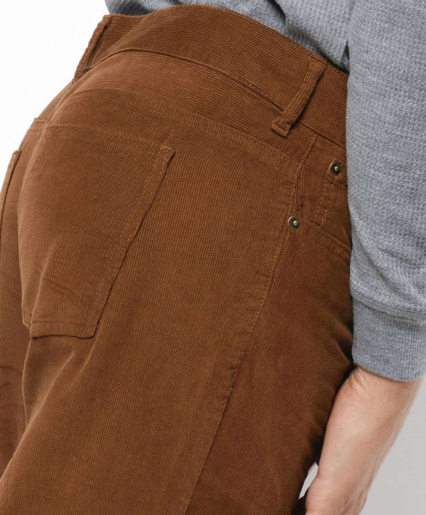 Pantalón hombre corderoy café Pantalón hombre corderoy café