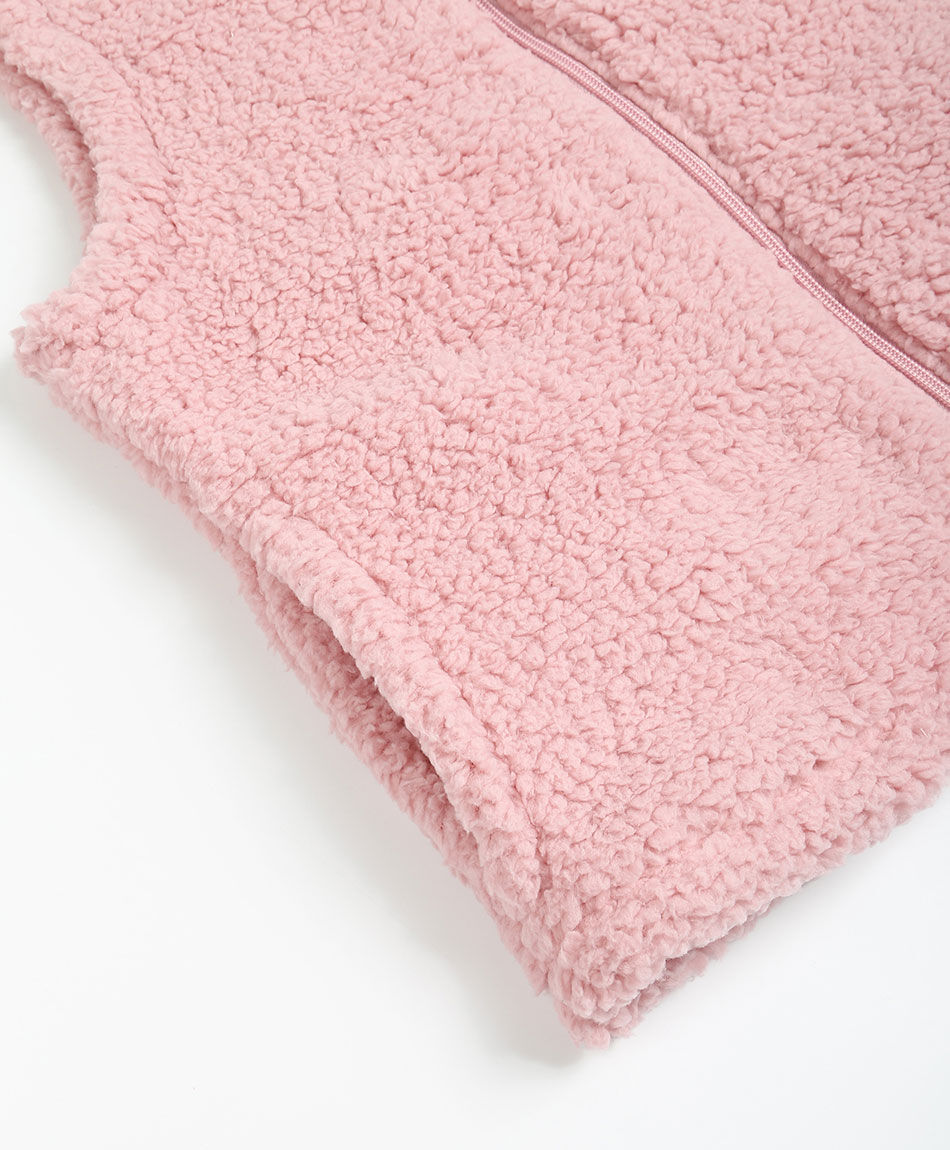 Poler&oacute;n ni&ntilde;a dise&ntilde;o vest pink