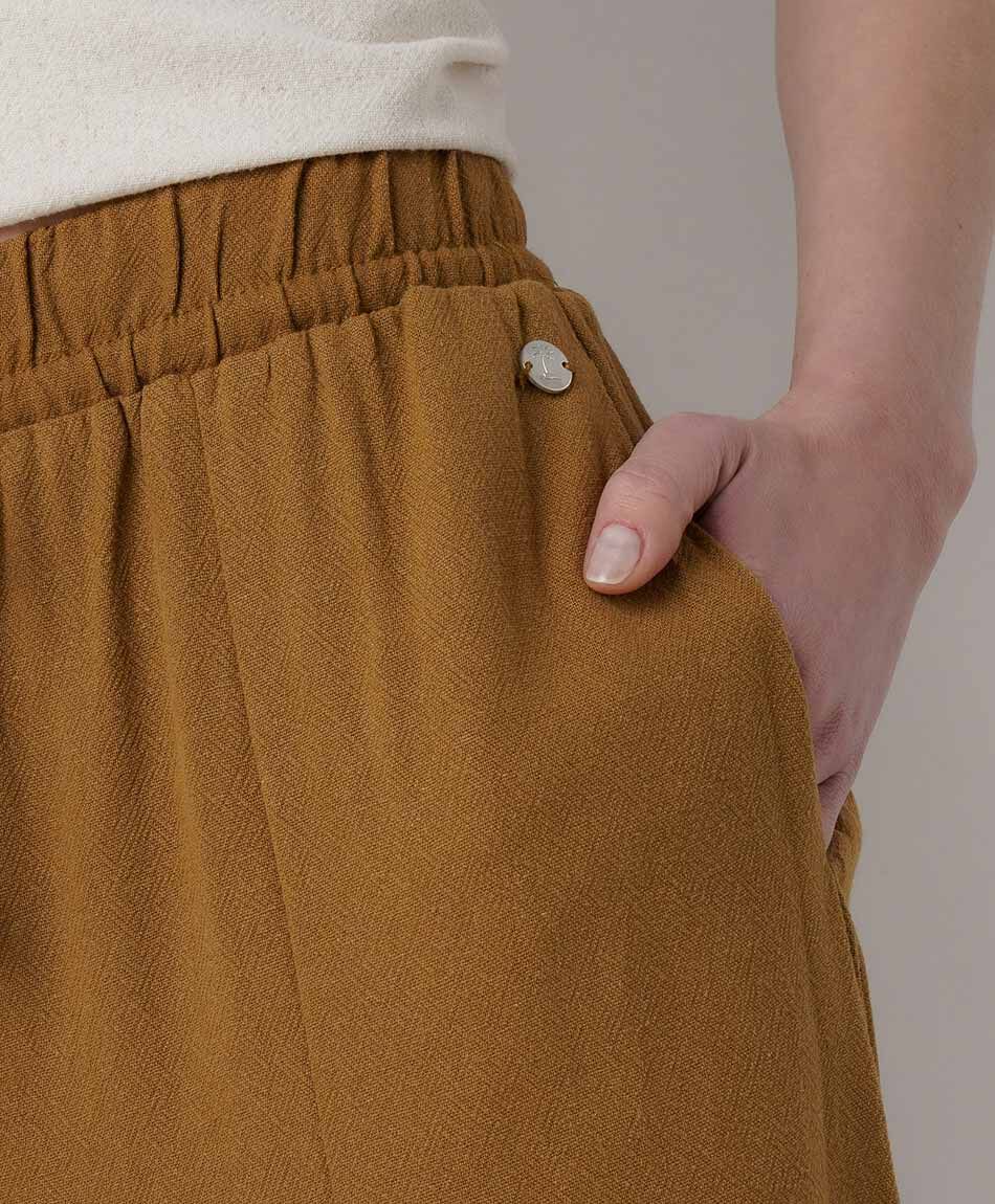 Pantal&oacute;n mujer lino barrell
