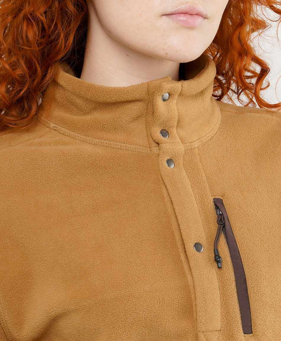 Polar mujer contraste camel