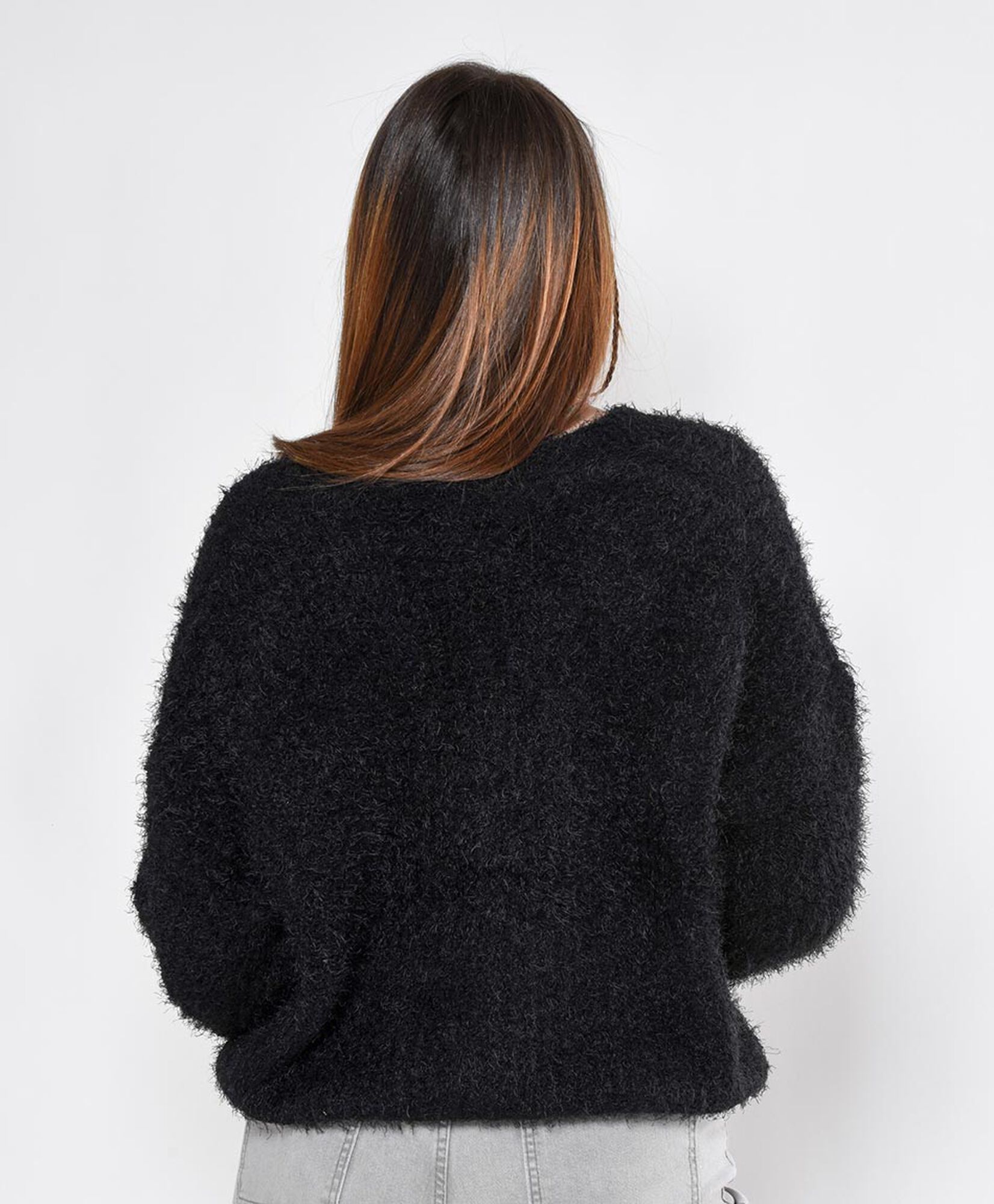 Cardigan mujer corto pelitos Cardigan mujer corto pelitos
