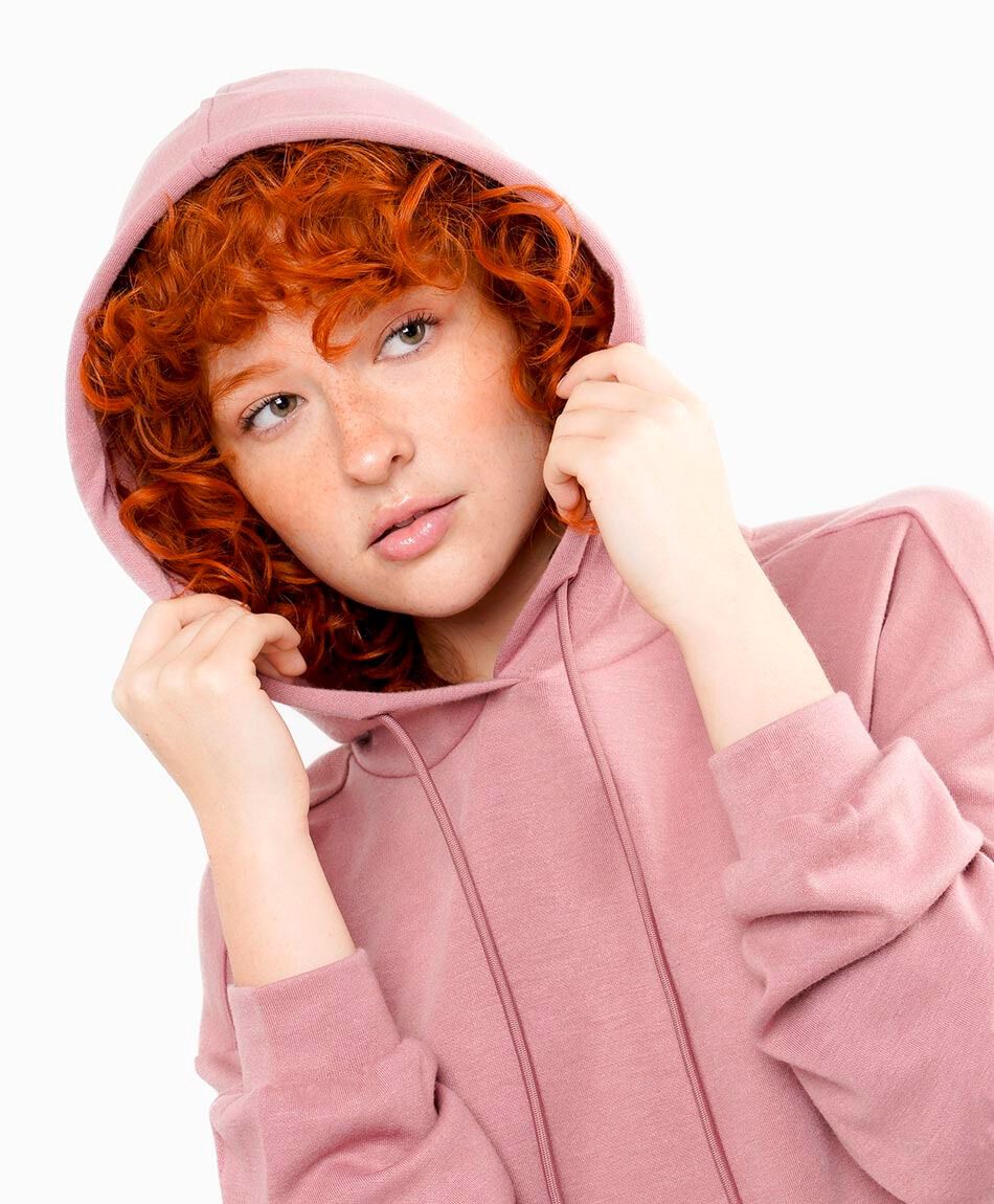 Poler&oacute;n mujer liso pink