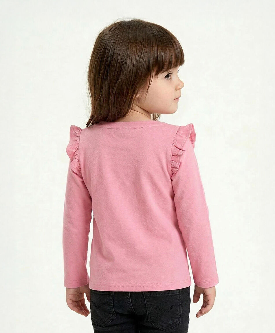 Polera beb&eacute; estampado columpio