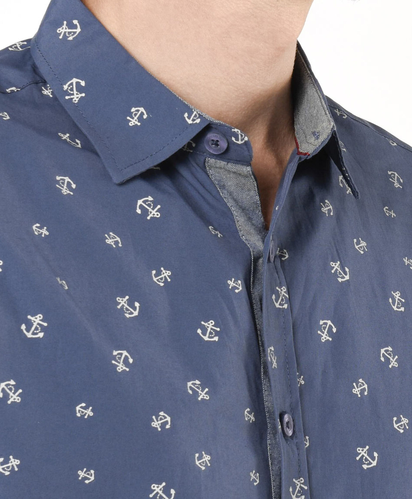 Camisa hombre anclas Camisa hombre anclas
