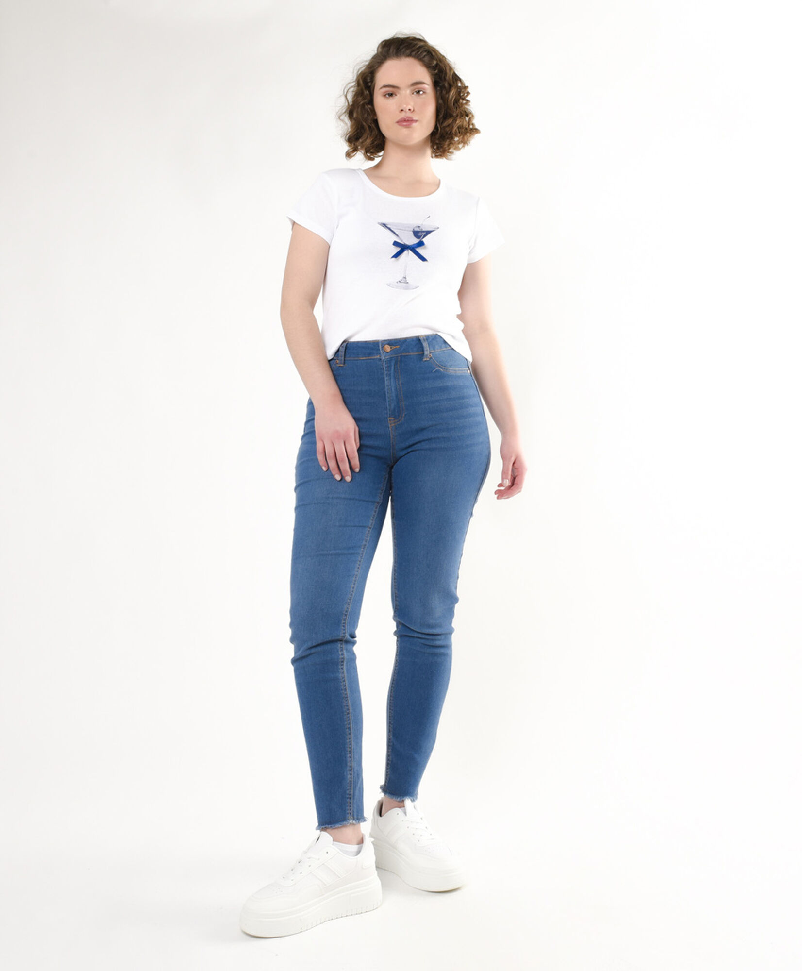 Jeans mujer azul skinny fit Jeans mujer azul skinny fit
