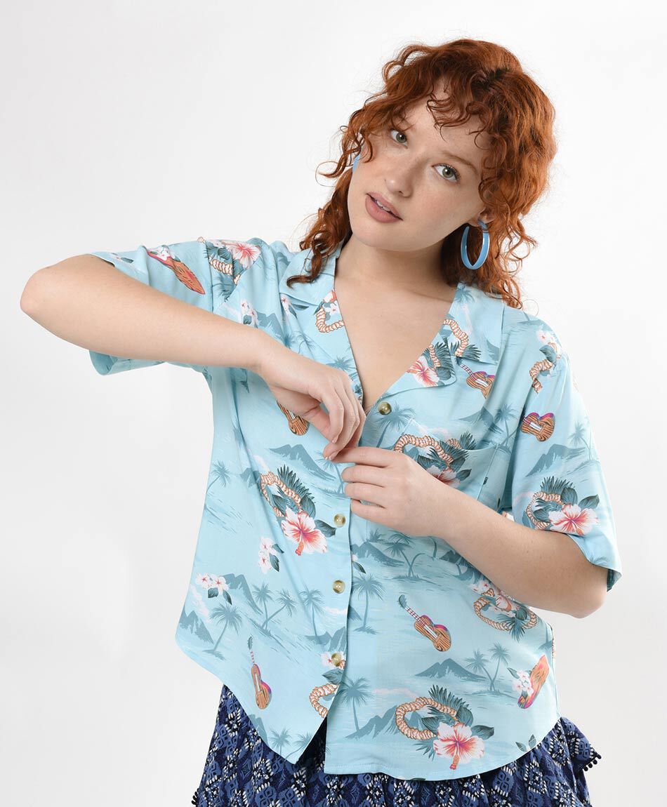Blusa mujer trópico