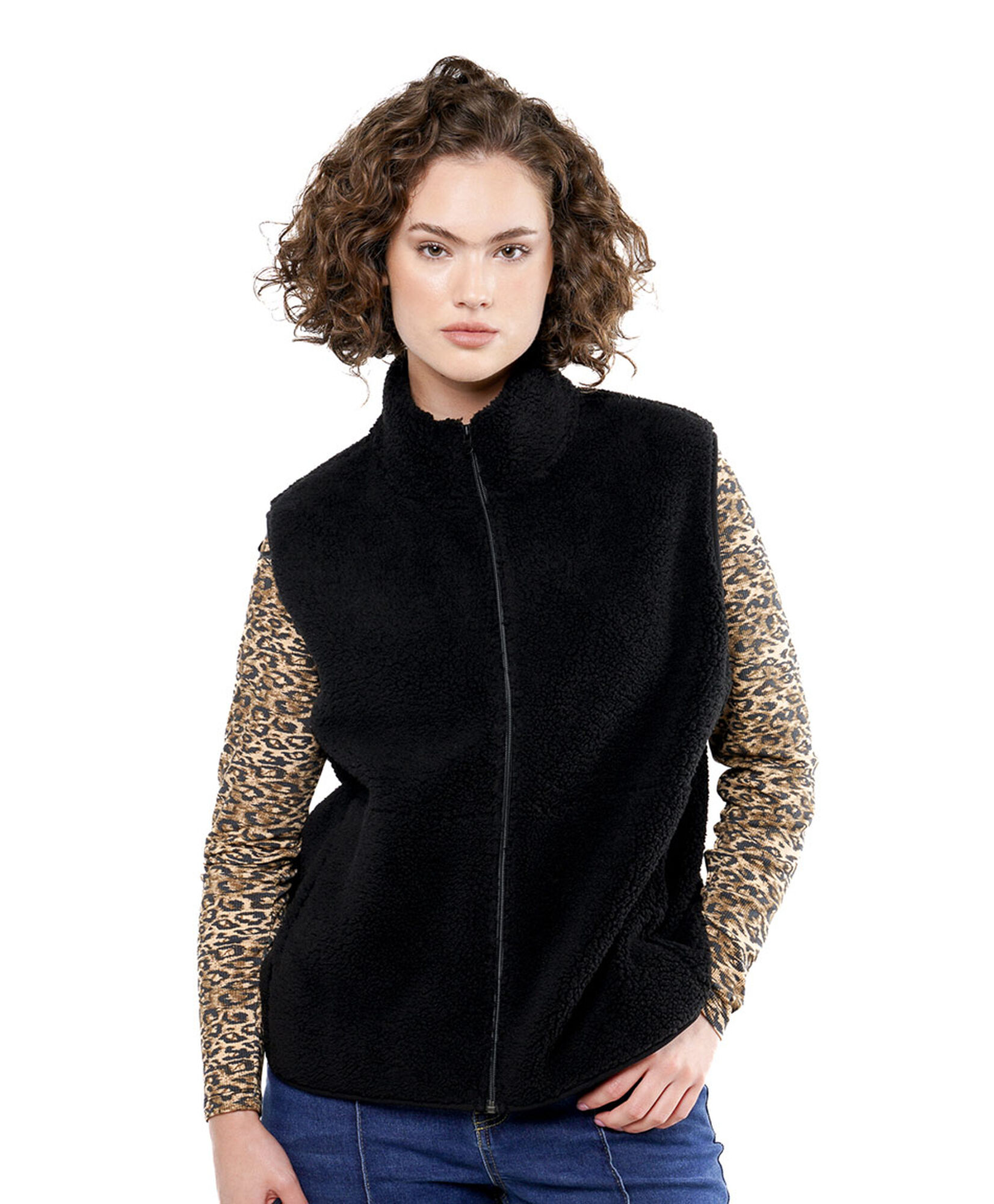 Polar mujer liso vest Polar mujer liso vest