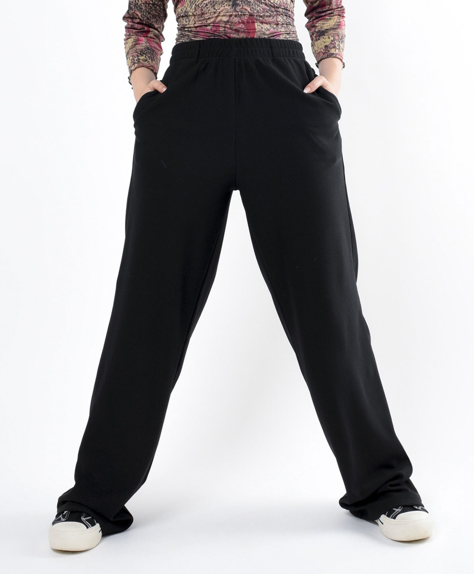 Pantalón mujer canalé wide Pantalón mujer canalé wide