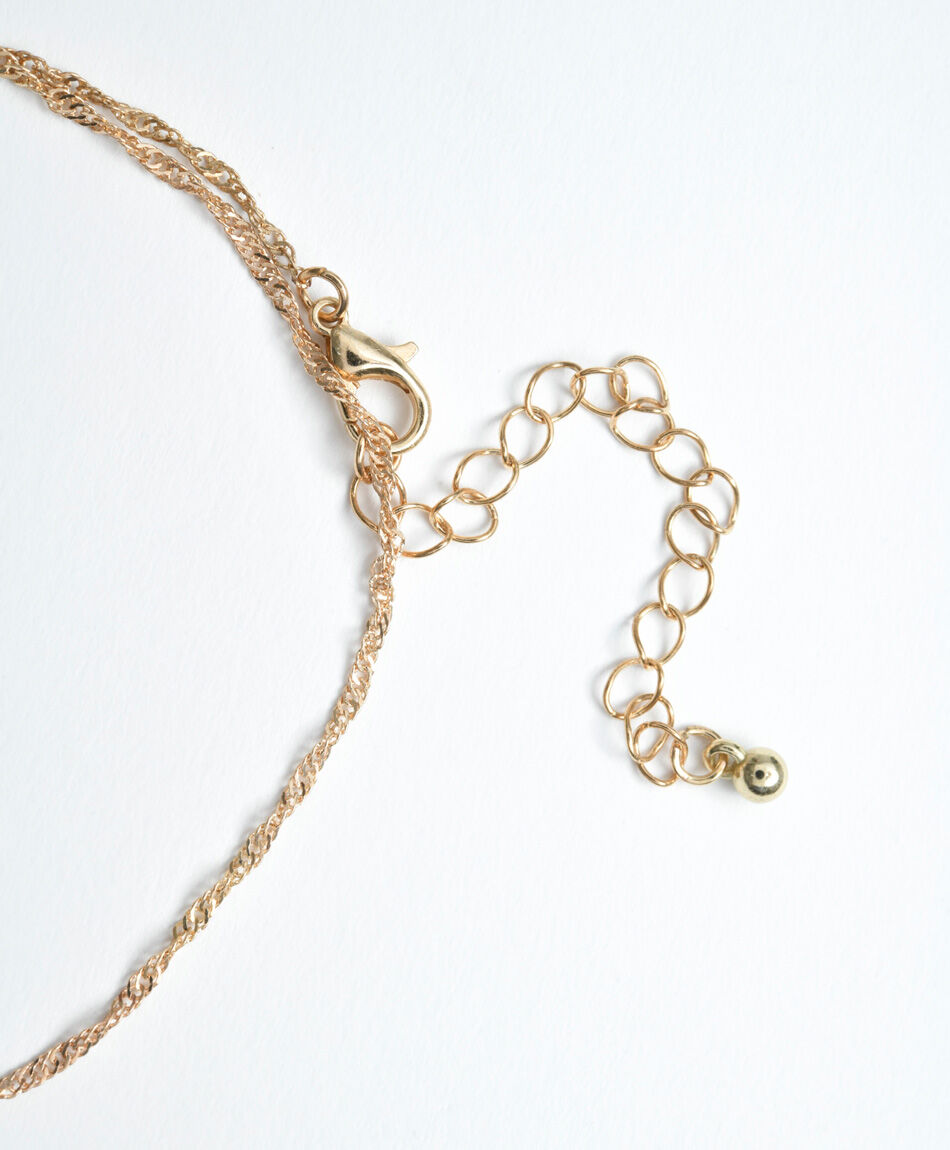 Set collar + aros mujer gotas 4 piezas