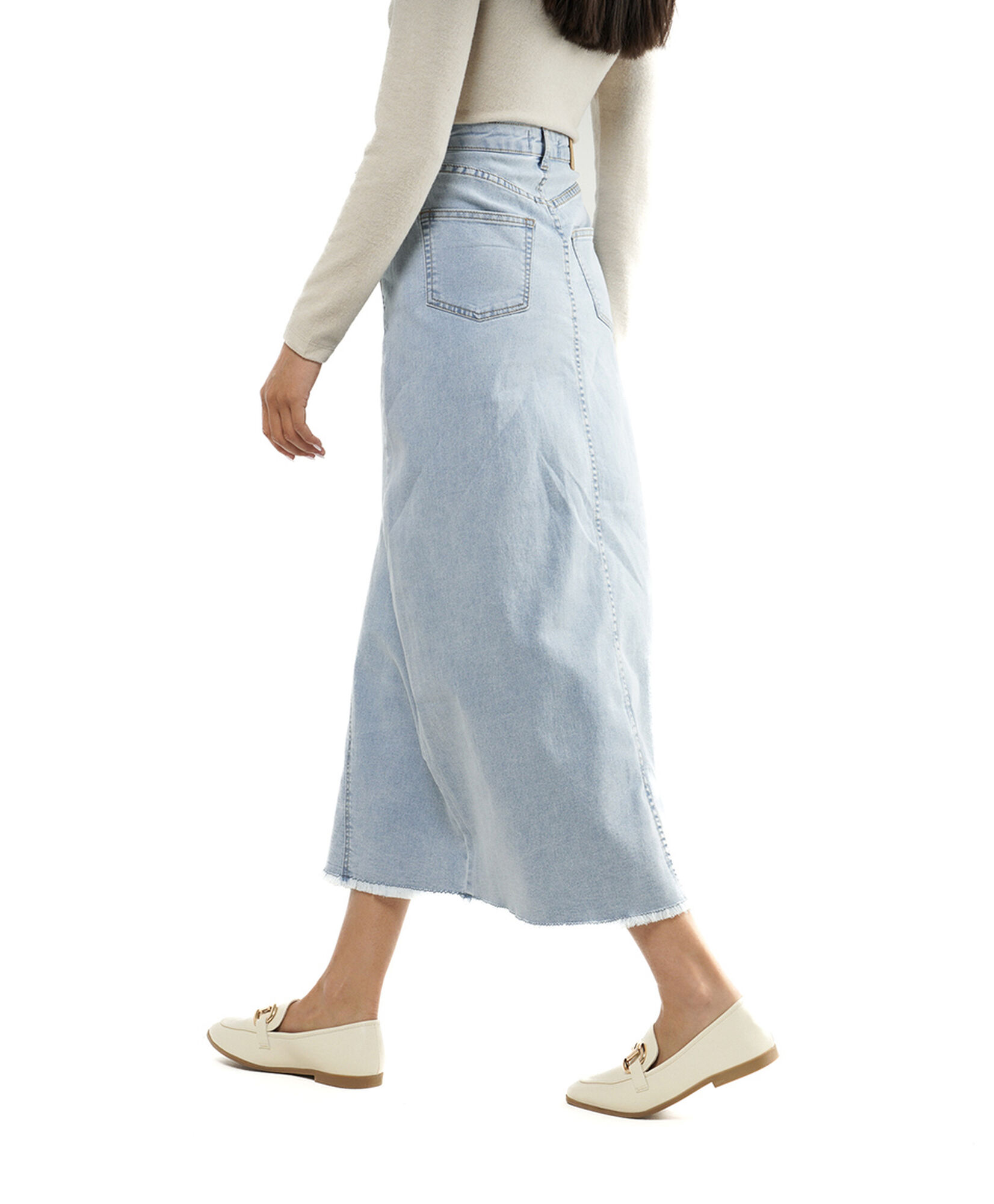 Falda mujer denim larga Falda mujer denim larga