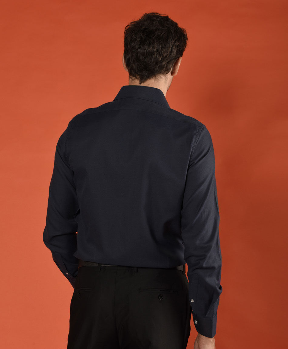 Camisa sin estampado manga larga