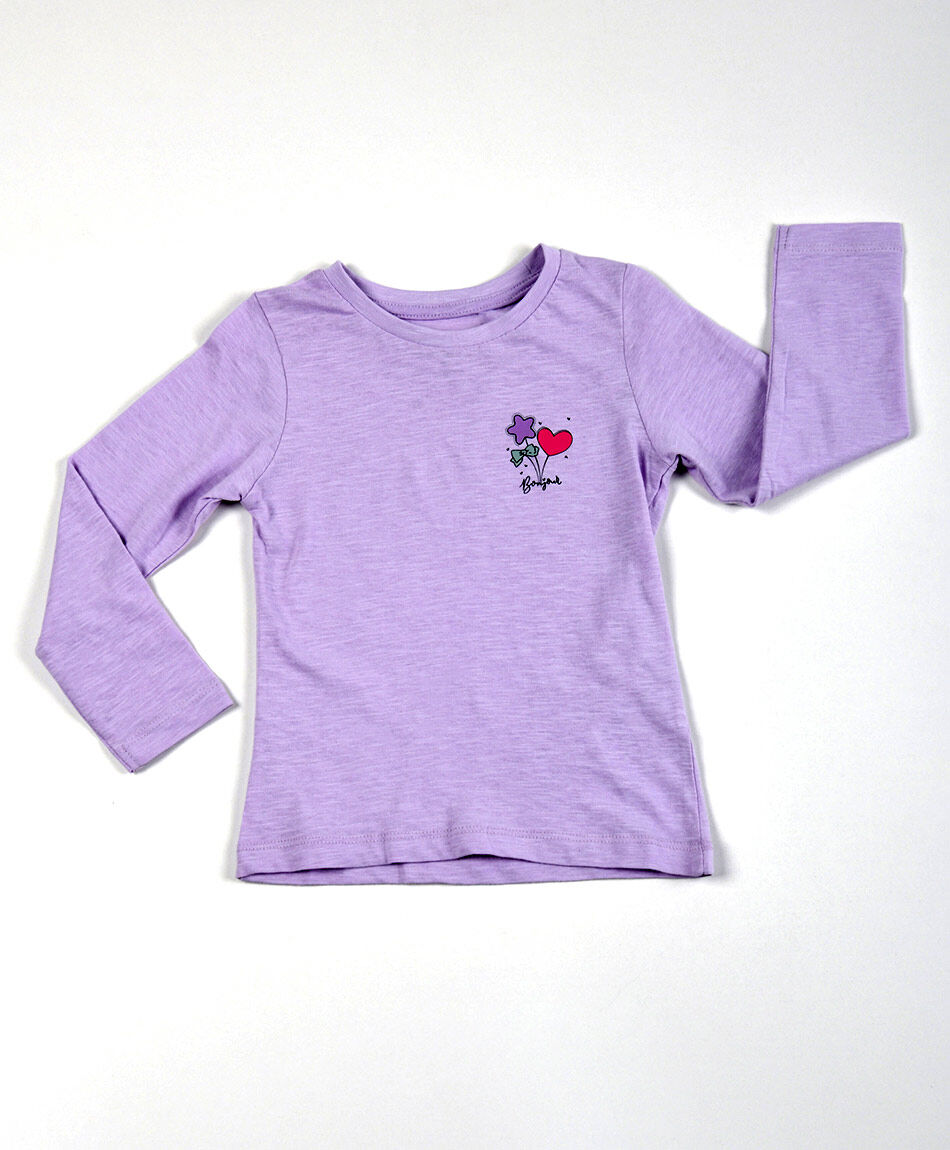 Polera bebé globos