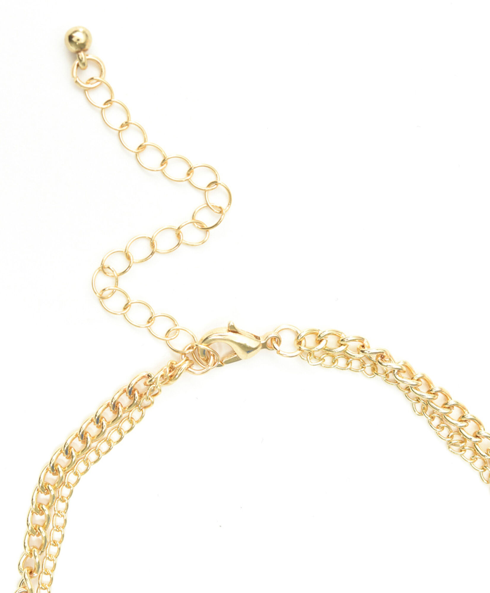 Collar mujer dorado doble Collar mujer dorado doble