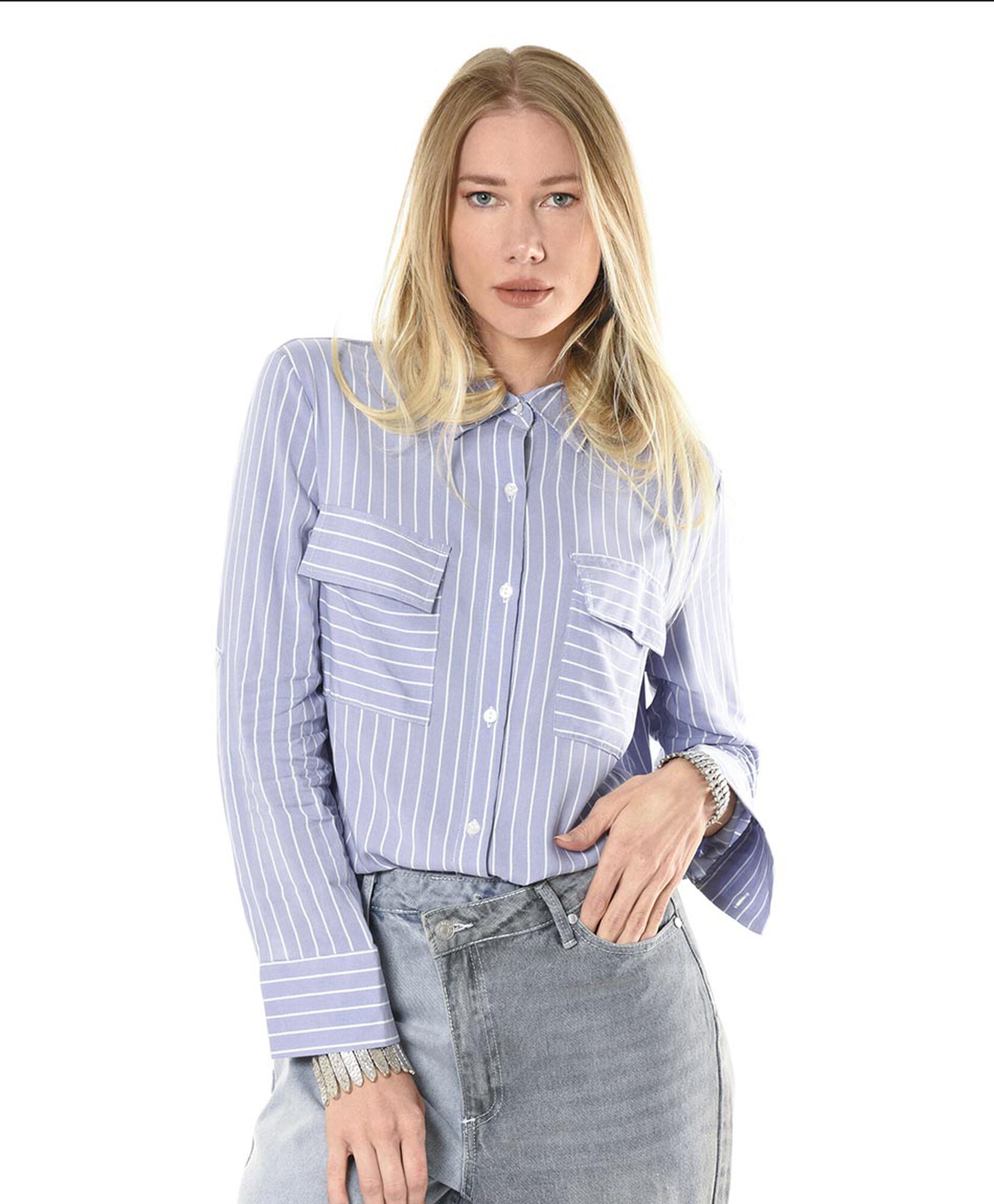 Blusa over listas Blusa over listas