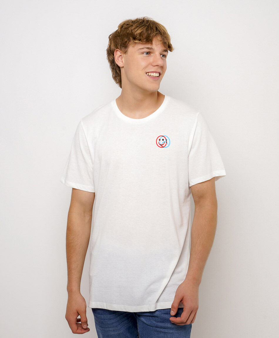 Polera hombre estampado love me