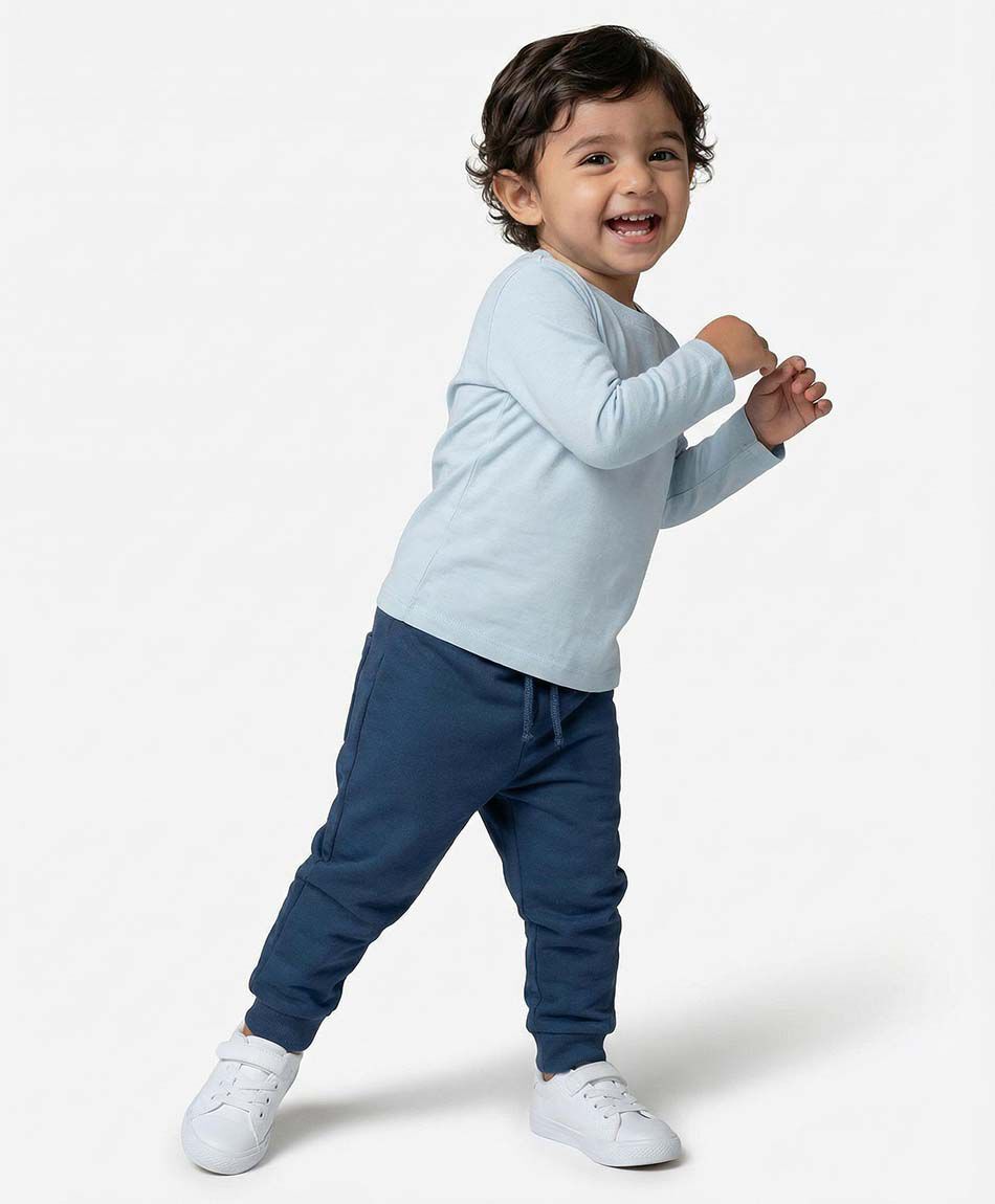 Pantal&oacute;n de buzo beb&eacute; b&aacute;sico