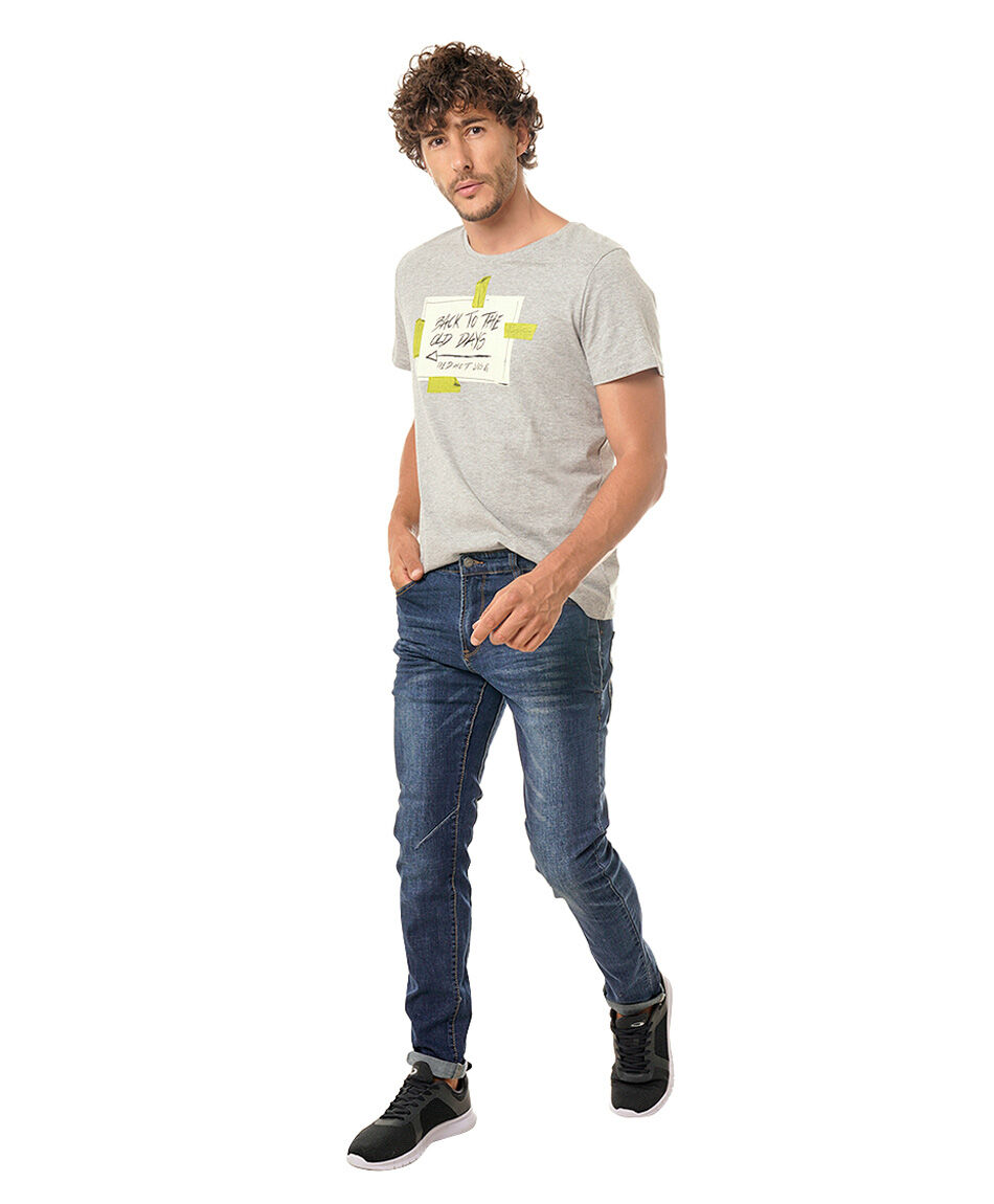 Jeans fashion bolsillo